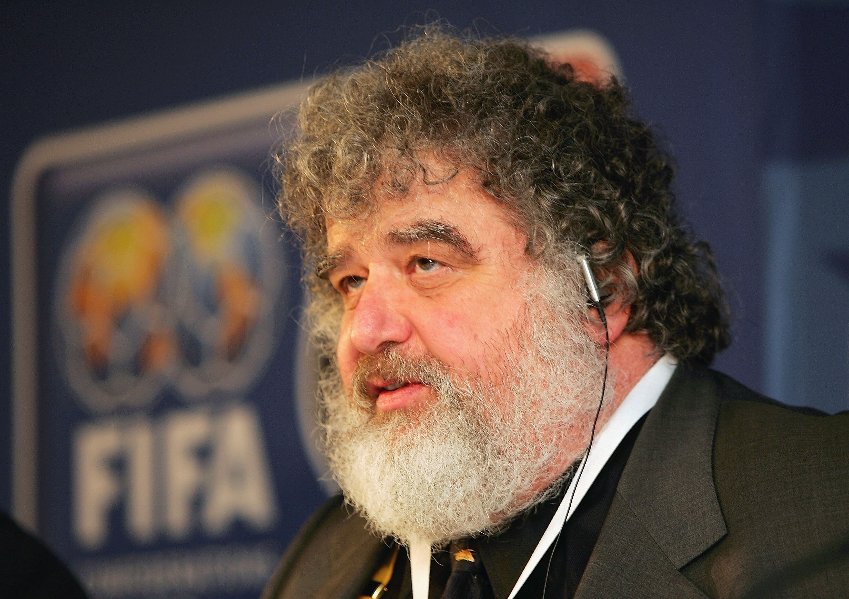 FRANKFURT, GERMANY - NOVEMBER 1:  Chuck Blazer, a Member of FIFA World Cup Organizing Committee, attends a press conference for The Confederations Cup Germany 2005 draw at The Alte Oper, on November 1, 2004 in Frankfurt, Germany.  (Photo by Stuart Frankli