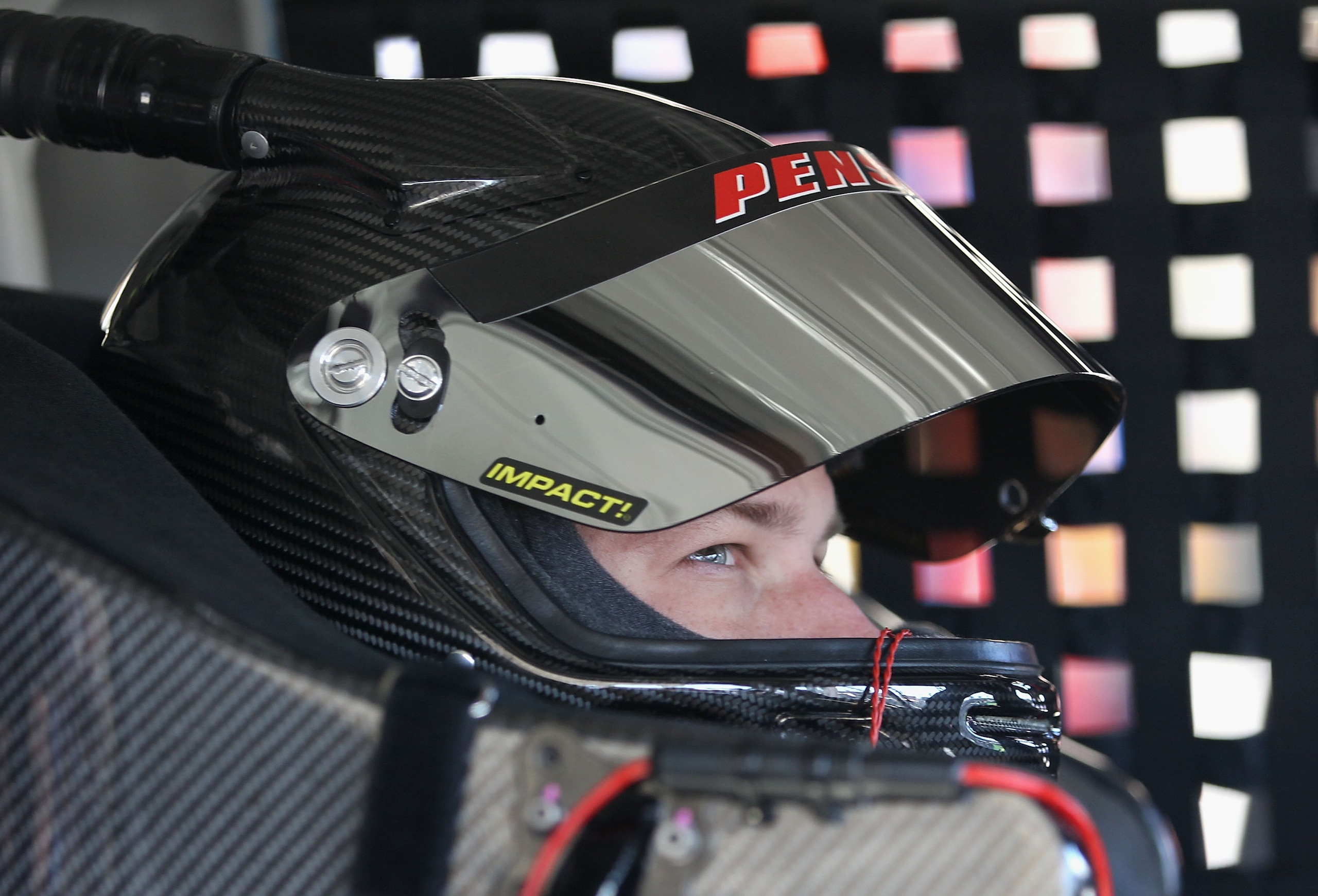 AVONDALE, AZ - NOVEMBER 12: Brad Keselowski, driver of the #12 Penske Dodge, sits in his car during practice for the NASCAR Sprint Cup Series Kobalt Tools 500 at Phoenix International Raceway on November 12, 2010 in Avondale, Arizona. (Photo by Christia AVONDALE, AZ - NOVEMBER 12: Brad Keselowski, driver of the #12 Penske Dodge, sits in his car during practice for the NASCAR Sprint Cup Series Kobalt Tools 500 at Phoenix International Raceway on November 12, 2010 in Avondale, Arizona. (Photo by Christia