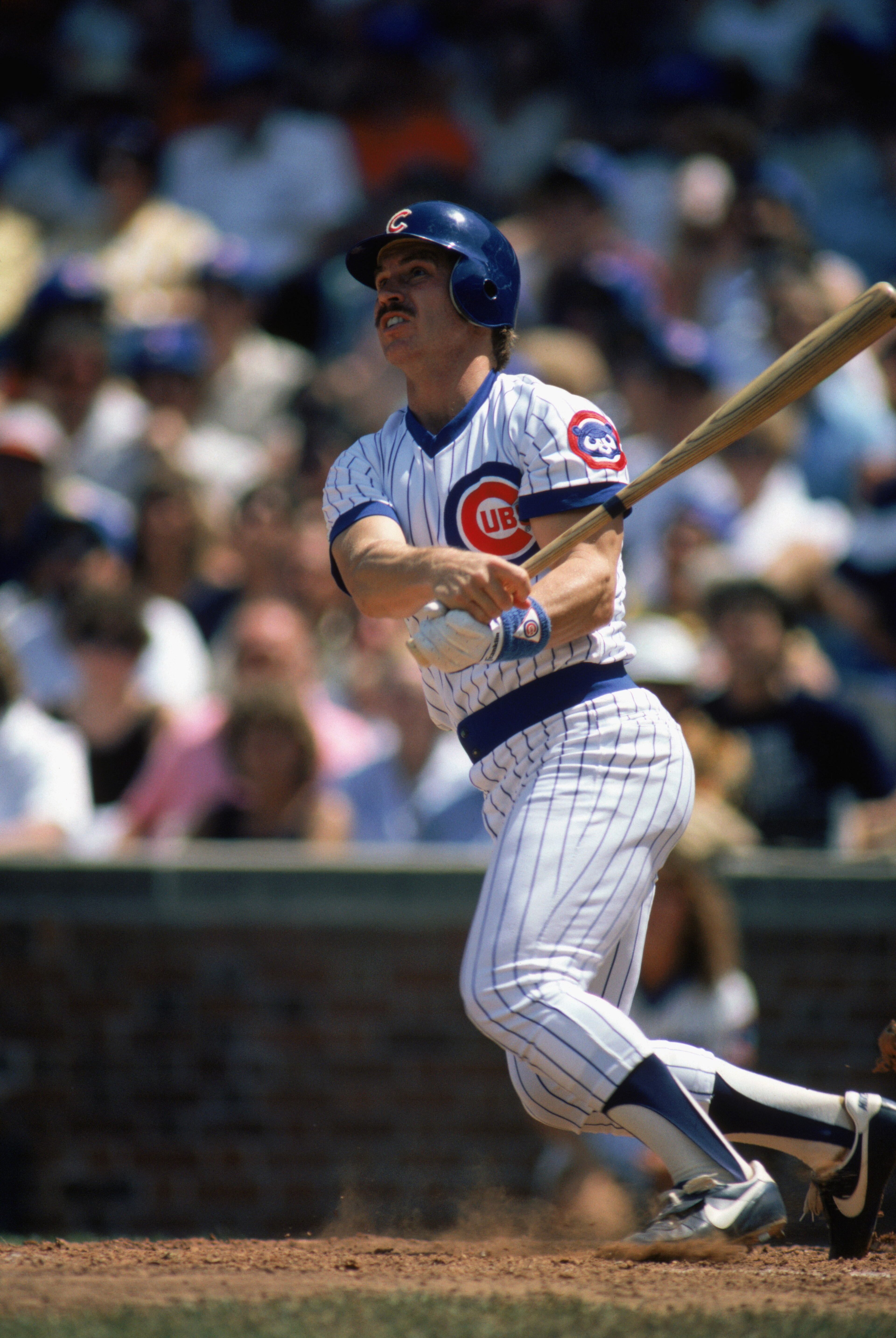 CHICAGO -1985: Ron Cey #10 of the Chicago Cubs swings at the pitch during a game in the 1985 season at Wrigley Field in Chicago, Illinois . (Photo by: Jonathan Daniel/Getty Images) CHICAGO -1985: Ron Cey #10 of the Chicago Cubs swings at the pitch during a game in the 1985 season at Wrigley Field in Chicago, Illinois . (Photo by: Jonathan Daniel/Getty Images)