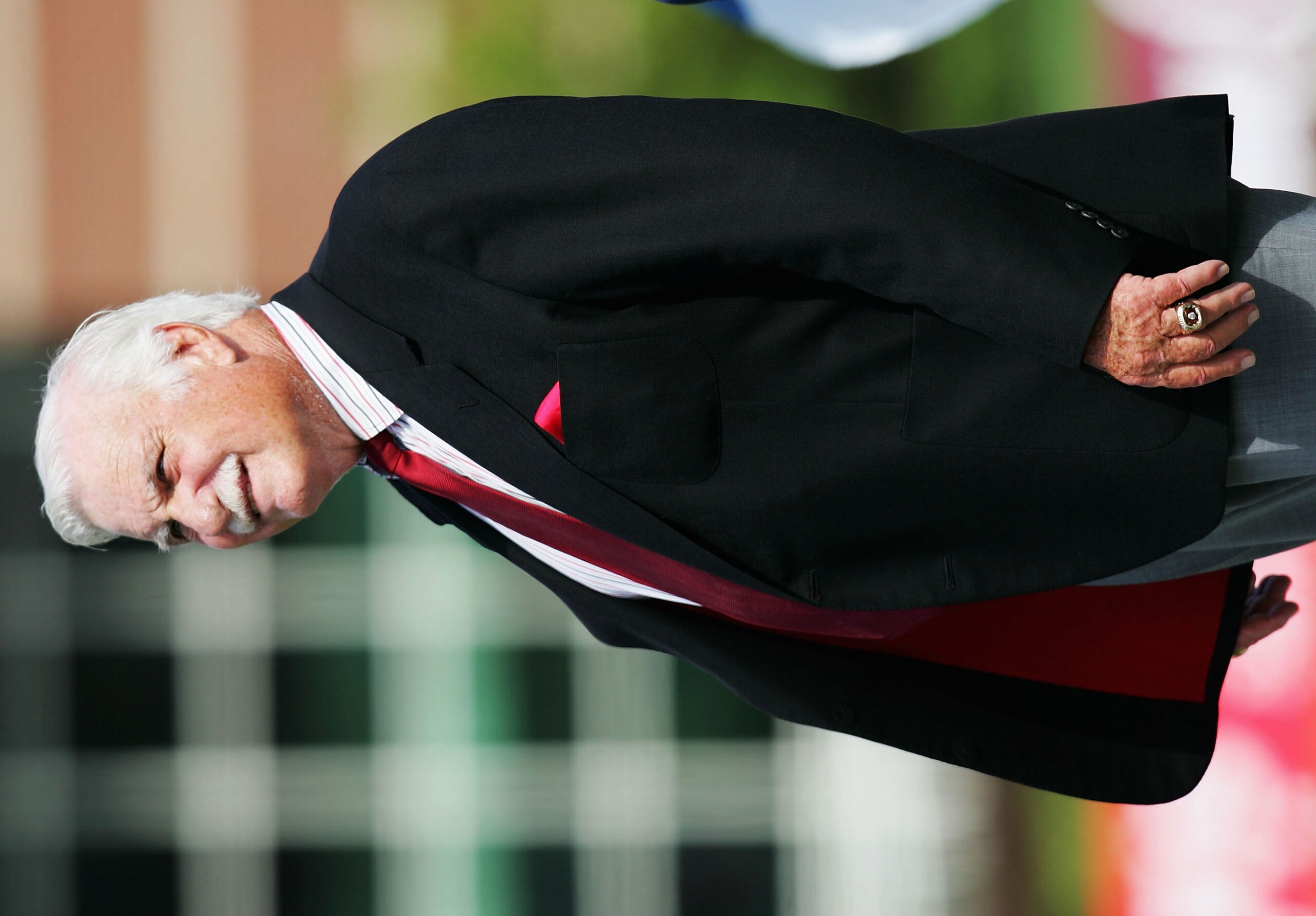 LOUISVILLE, KY - OCTOBER 1:  Howard Schnellenberger the Head Coach of the Florida Atlantic Owls is pictured during the game against the Louisville Cardinals at Papa John's Stadium on October 1, 2005 in Louisville, Kentucky.  (Photo by Andy Lyons/Getty Ima