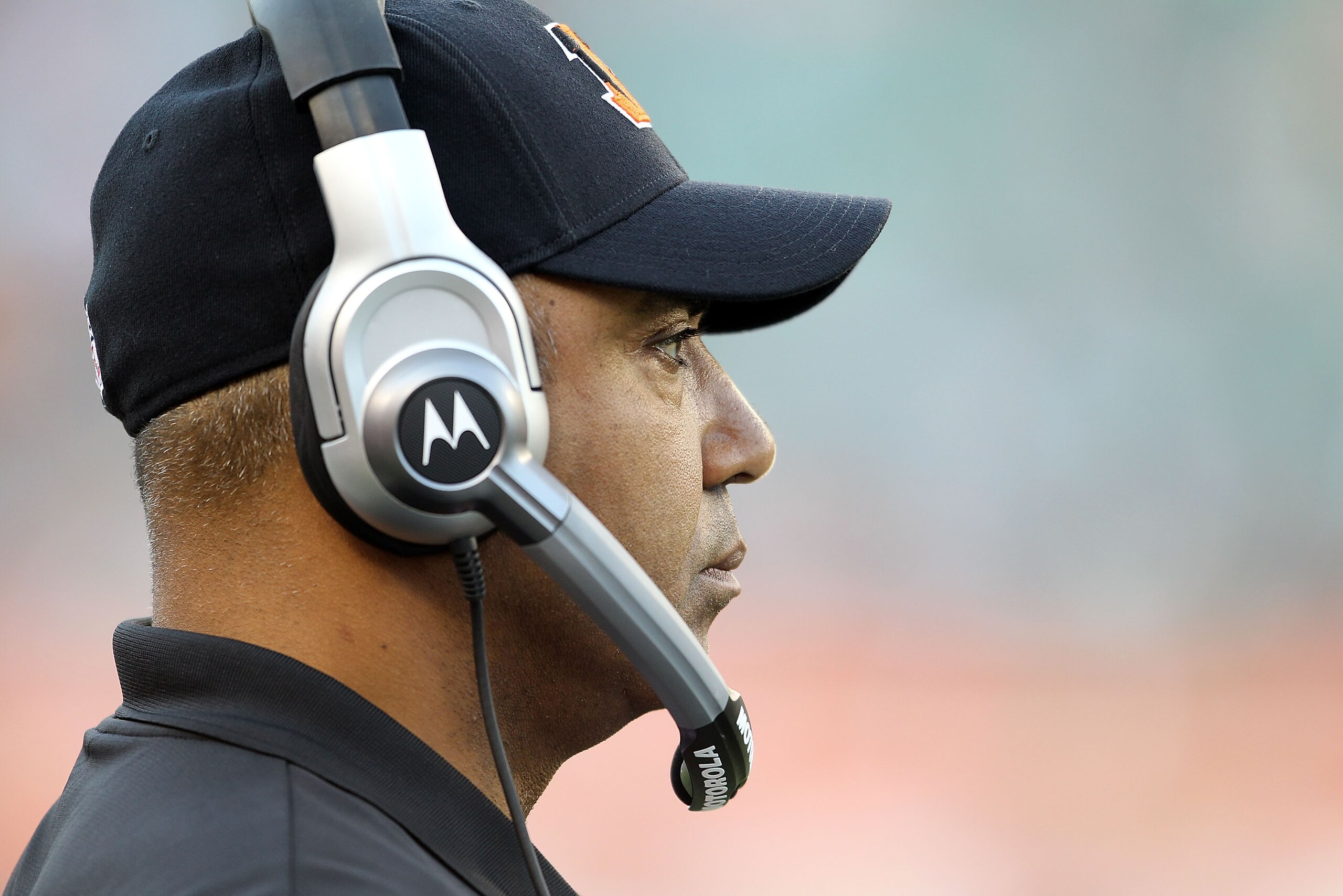 CINCINNATI - NOVEMBER 21:  Marvin Lewis the Head Coach of the Cincinnati Bengals watches the action during the Bengals 49-31 loss to the Buffalo Bills at Paul Brown Stadium on November 21, 2010 in Cincinnati, Ohio.  (Photo by Andy Lyons/Getty Images)