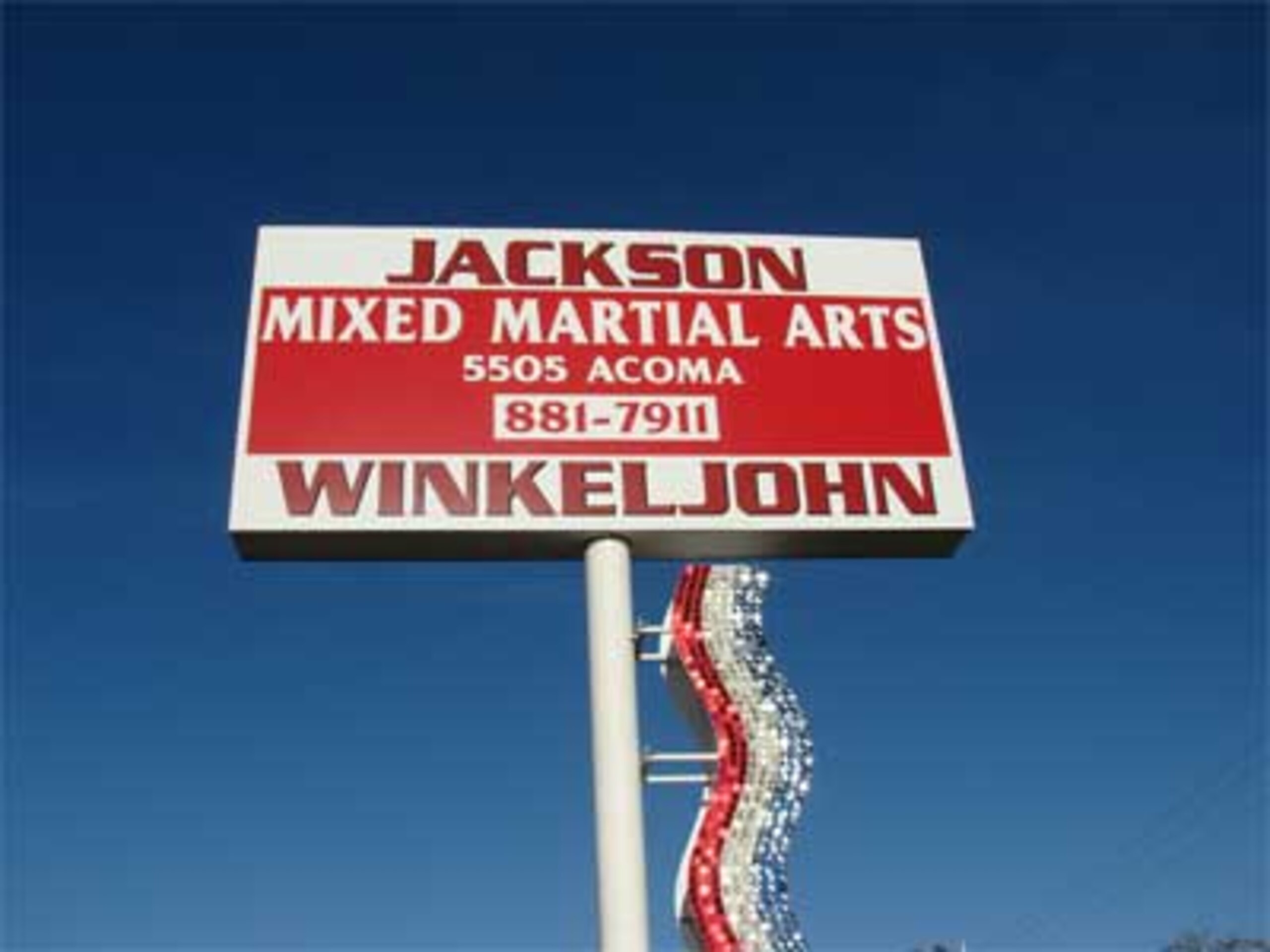 Courtesy of Jackson's MMA