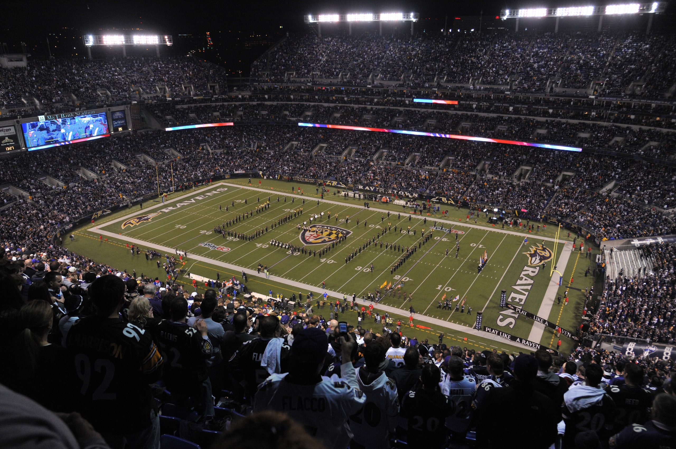 BALTIMORE - NOVEMBER 29:  General view of M+T Bank Stadium before the game between the Baltimore Ravens and the Pittsburgh Steelers at M&T Bank Stadium on November 29, 2009 in Baltimore, Maryland. The Ravens defeated the Steelers 20-17. (Photo by Larry Fr