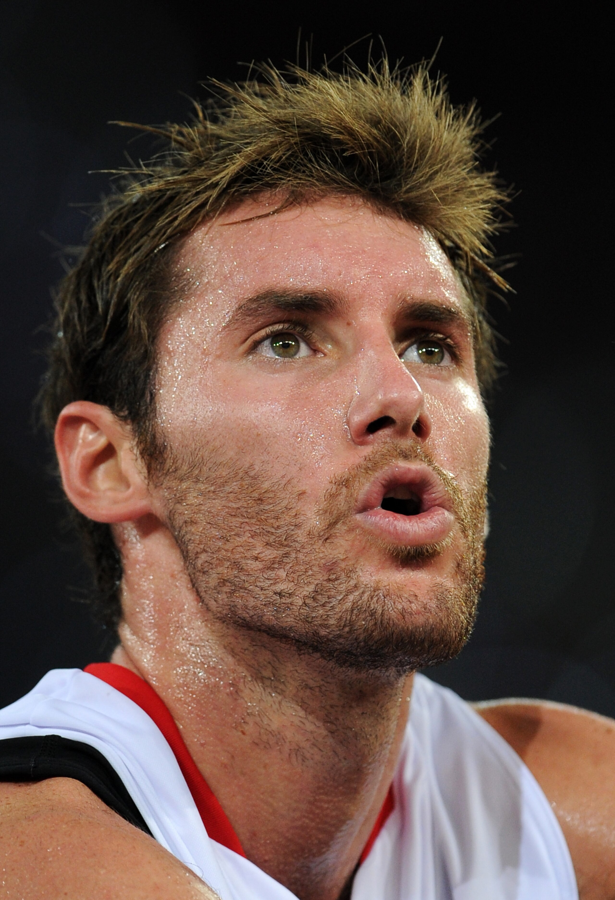 MADRID, SPAIN - AUGUST 22:  Rudy Fernandez of Spain in action during a friendly basketball game between Spain and the USA at La Caja Magica on August 22, 2010 in Madrid, Spain.  (Photo by Jasper Juinen/Getty Images)