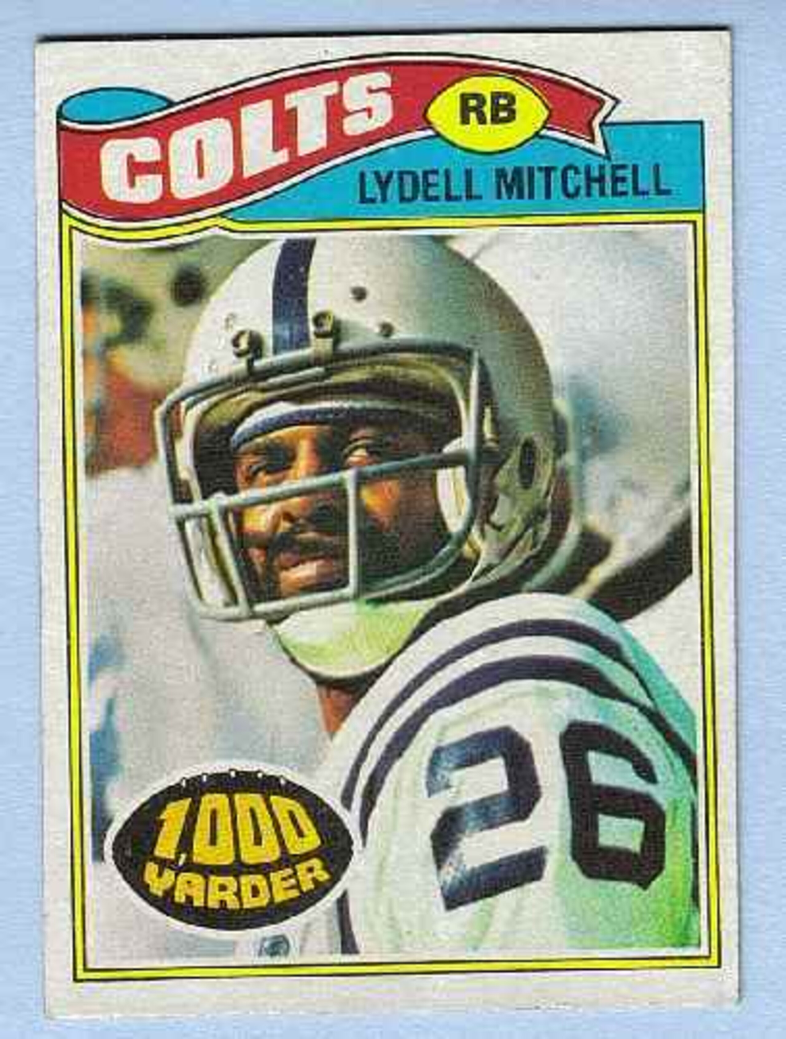 Lydell Mitchell would provide most of the offense on this day