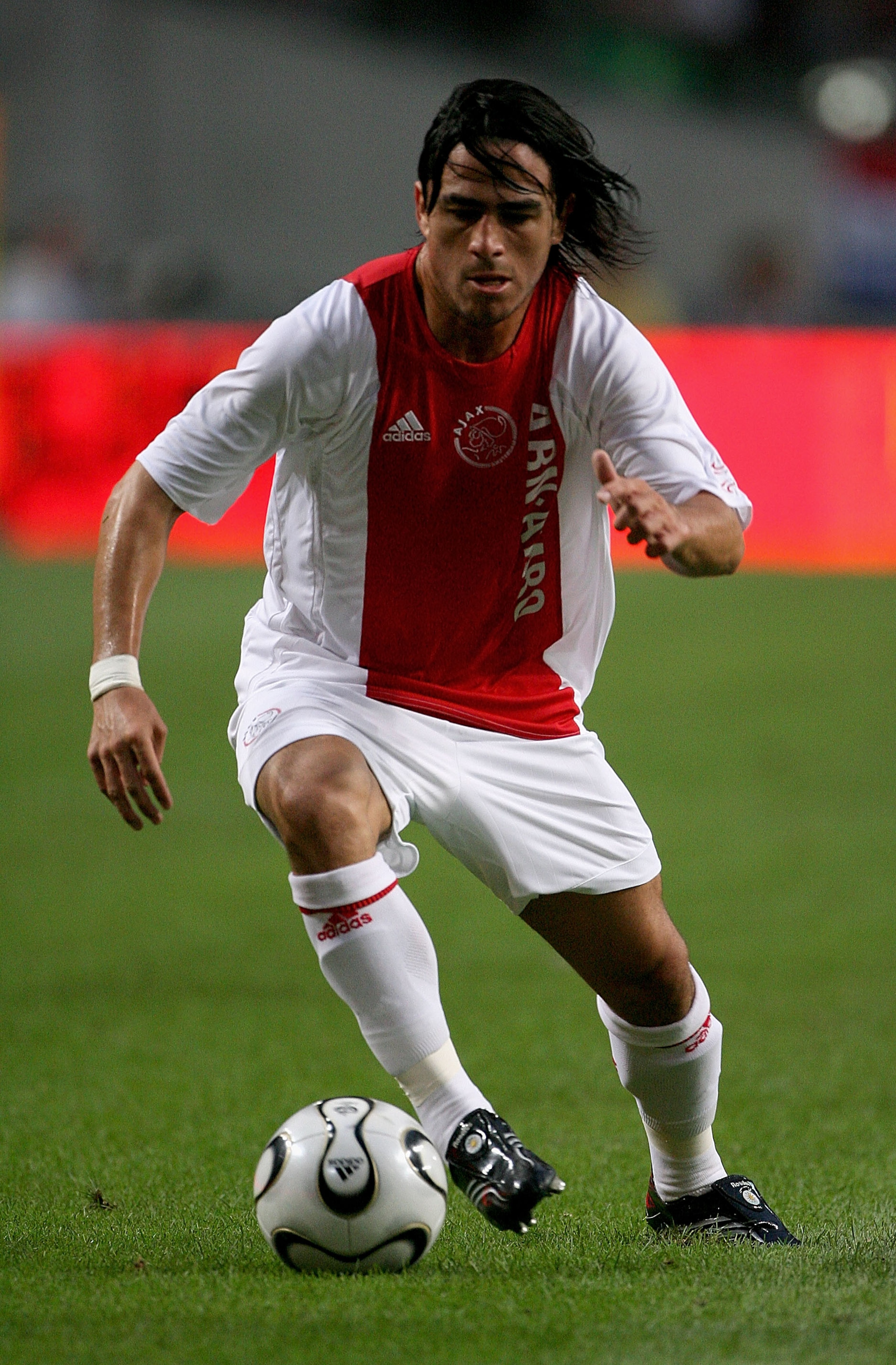 AMSTERDAM, HOLLAND -  AUGUST 5: Mauro Rosales of Ajax in action  during the LG Amsterdam Tournament friendly match between Ajax and Manchester United at The  Amsterdam Arena  on August 5, 2006 in Amsterdam, Holland.  (Photo by Clive Brunskill/Getty Images