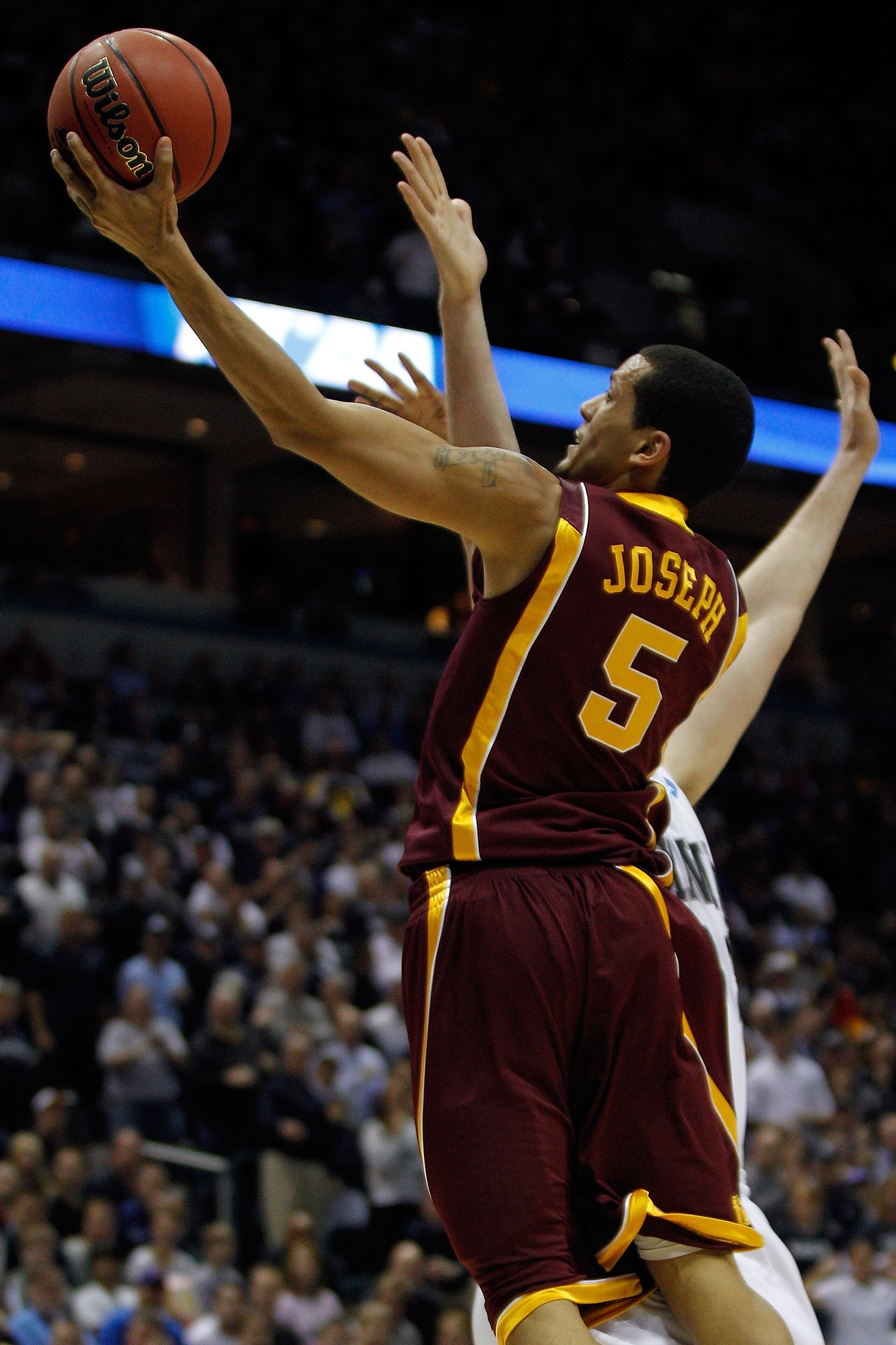 MILWAUKEE - MARCH 19:  Devoe Joseph #5 of the Minnesota Golden Gophers shoots the ball against the Xavier Musketeers during the first round of the 2010 NCAA men's basketball tournament at the Bradley Center on March 19, 2010 in Milwaukee, Wisconsin.  (Pho