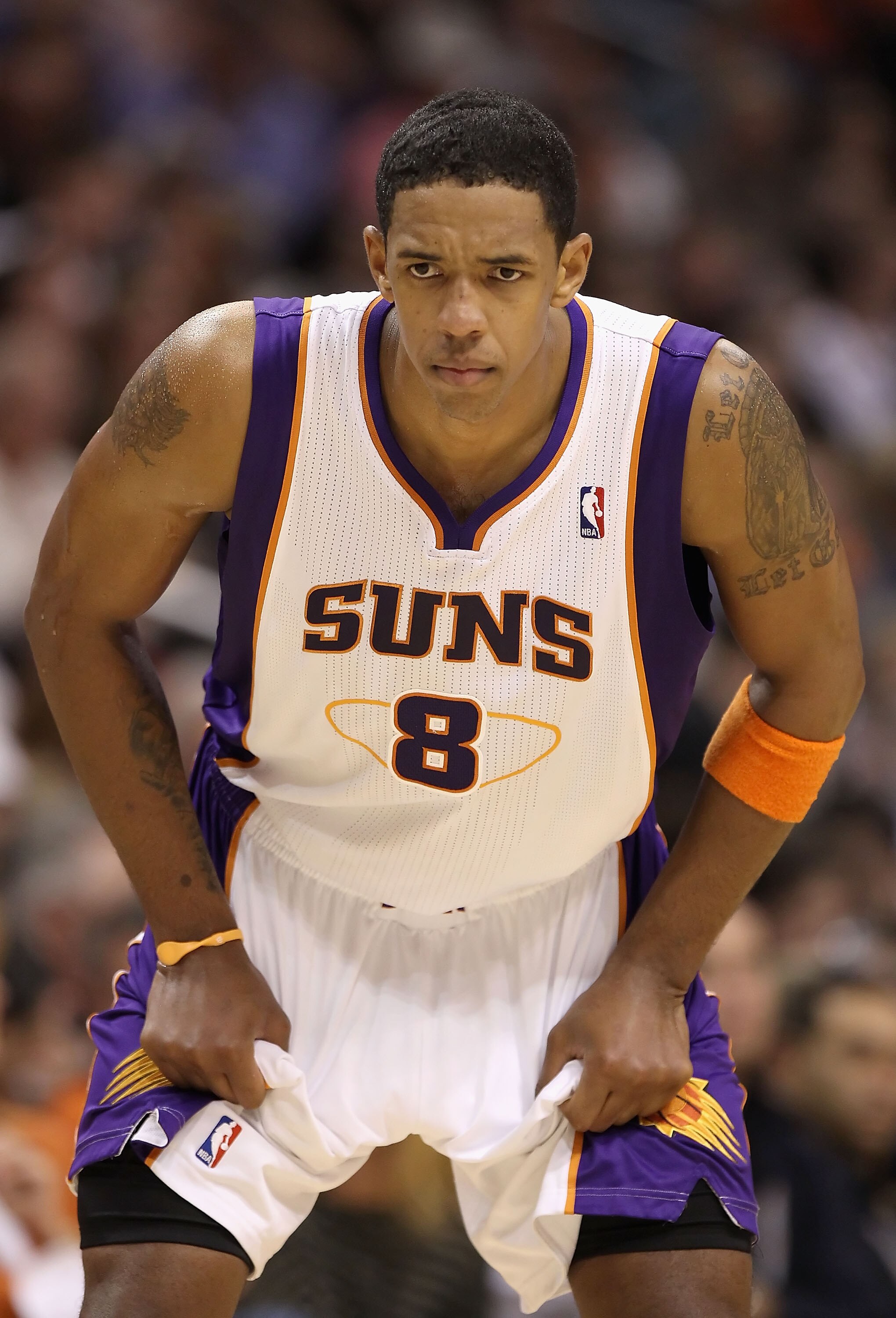 PHOENIX - NOVEMBER 24:  Channing Frye #8 of the Phoenix Suns during the NBA game against the Chicago Bulls at US Airways Center on November 24, 2010 in Phoenix, Arizona. NOTE TO USER: User expressly acknowledges and agrees that, by downloading and or usin