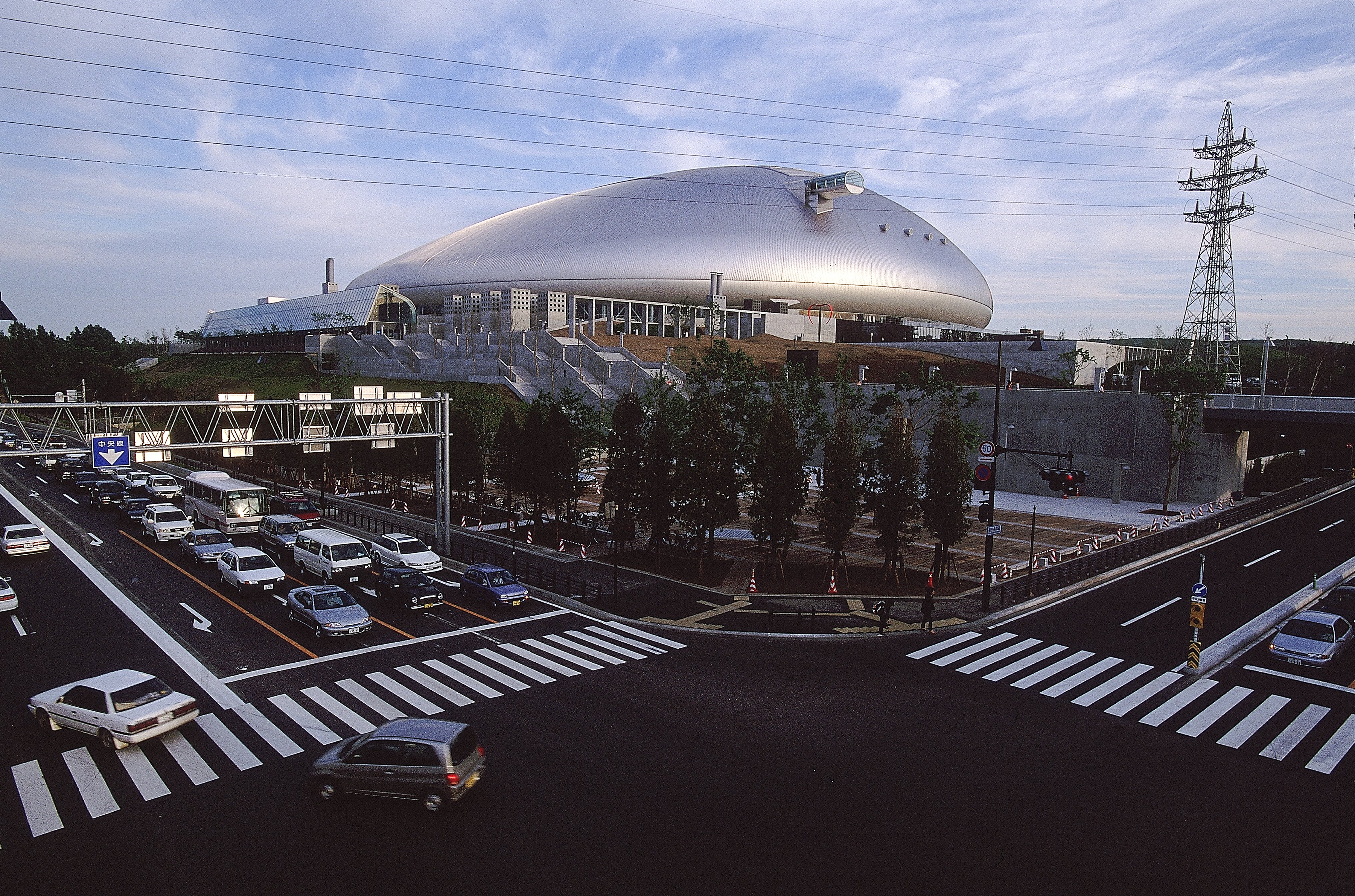30 May 2001:  General view of the Sapporo Dome in Sapporo, Japan, one of the venues for the 2002 World Cup. \ Mandatory Credit: Shaun Botterill /Allsport