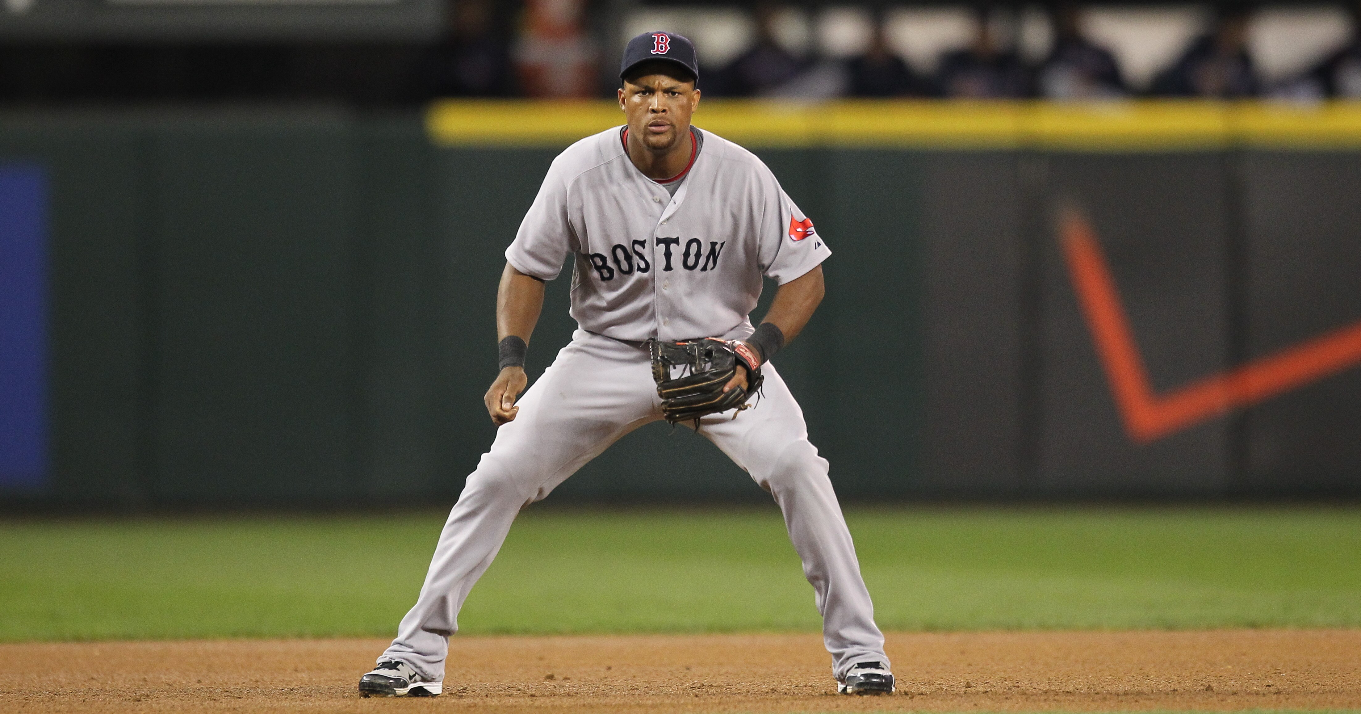 SEATTLE - SEPTEMBER 13:  Third baseman Adrian Beltre #29 of the Boston Red Sox watches the pitch against the Seattle Mariners at Safeco Field on September 13, 2010 in Seattle, Washington. (Photo by Otto Greule Jr/Getty Images)