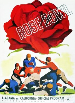 Wow, that giant rose is about to crush those hapless players.