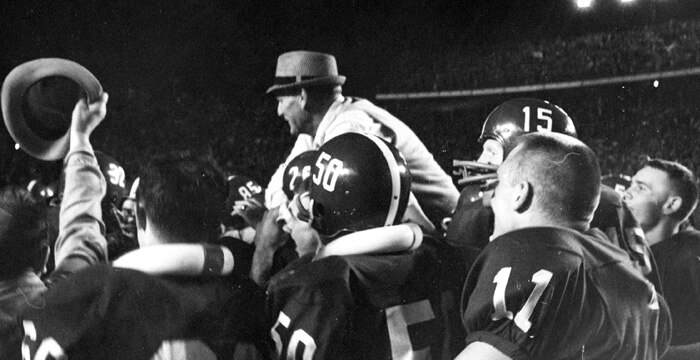 Yeah, celebrating a national crown is what should have happened in January, 1967. Too bad.