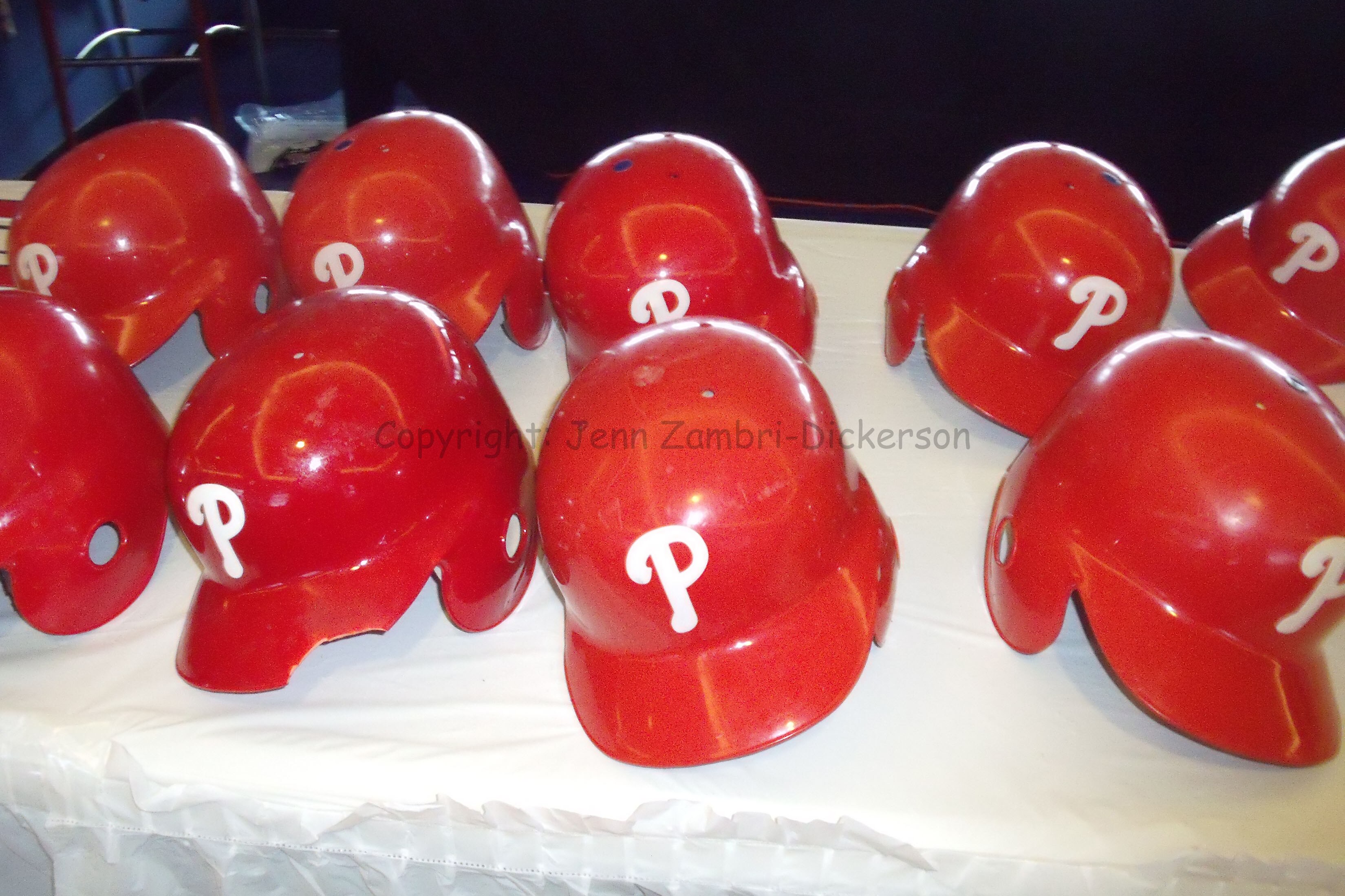 Batting Helmets / Jenn Zambri