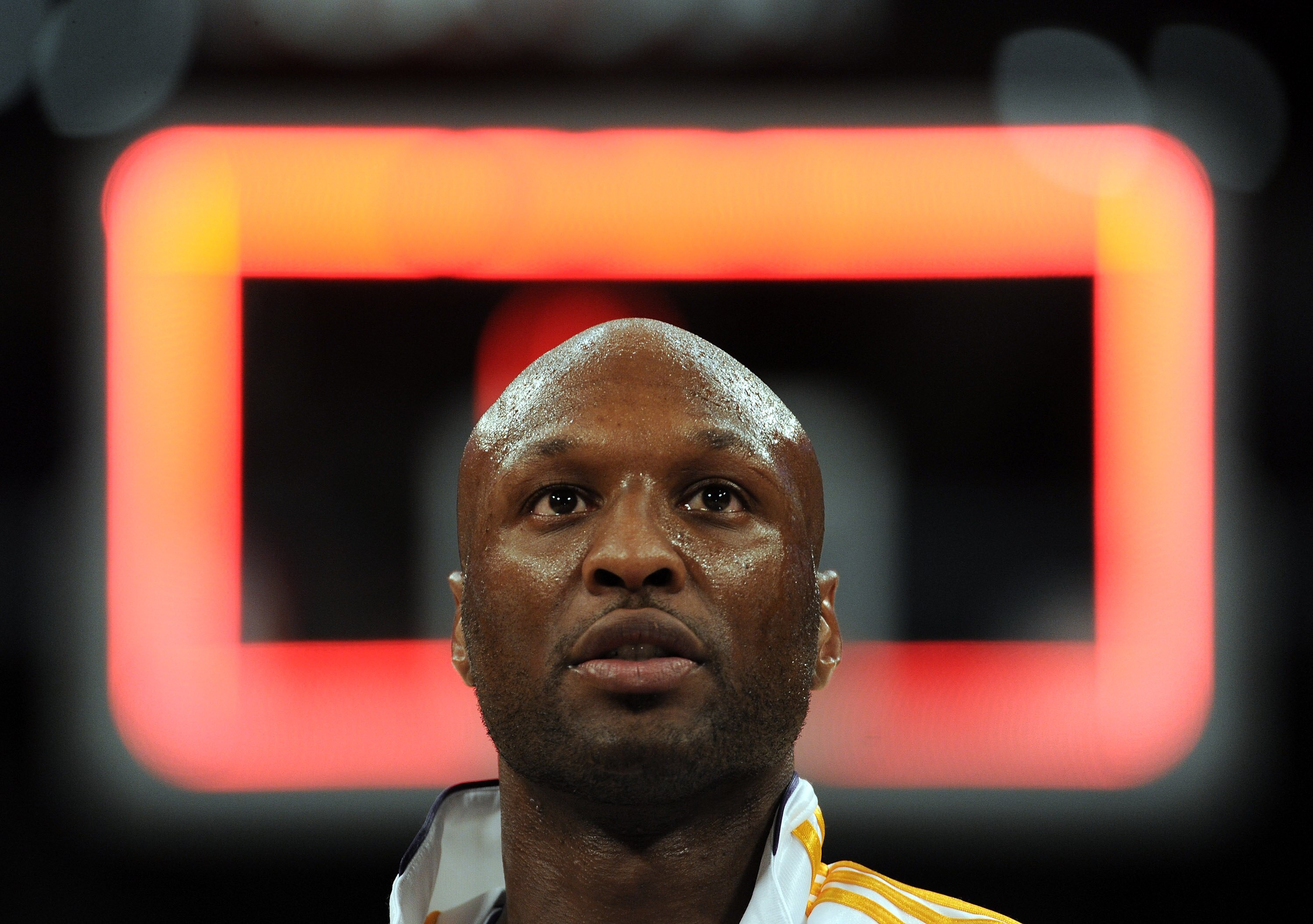 LOS ANGELES, CA - NOVEMBER 07:  Portrait of Lamar Odum #7 of the Los Angeles Lakers before the game against the Portland Trail Blazers at the Staples Center on November 7, 2010 in Los Angeles, California.  NOTE TO USER: User expressly acknowledges and agr
