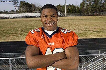 Stephone Anthony of Anson High School in Wadesboro, NC