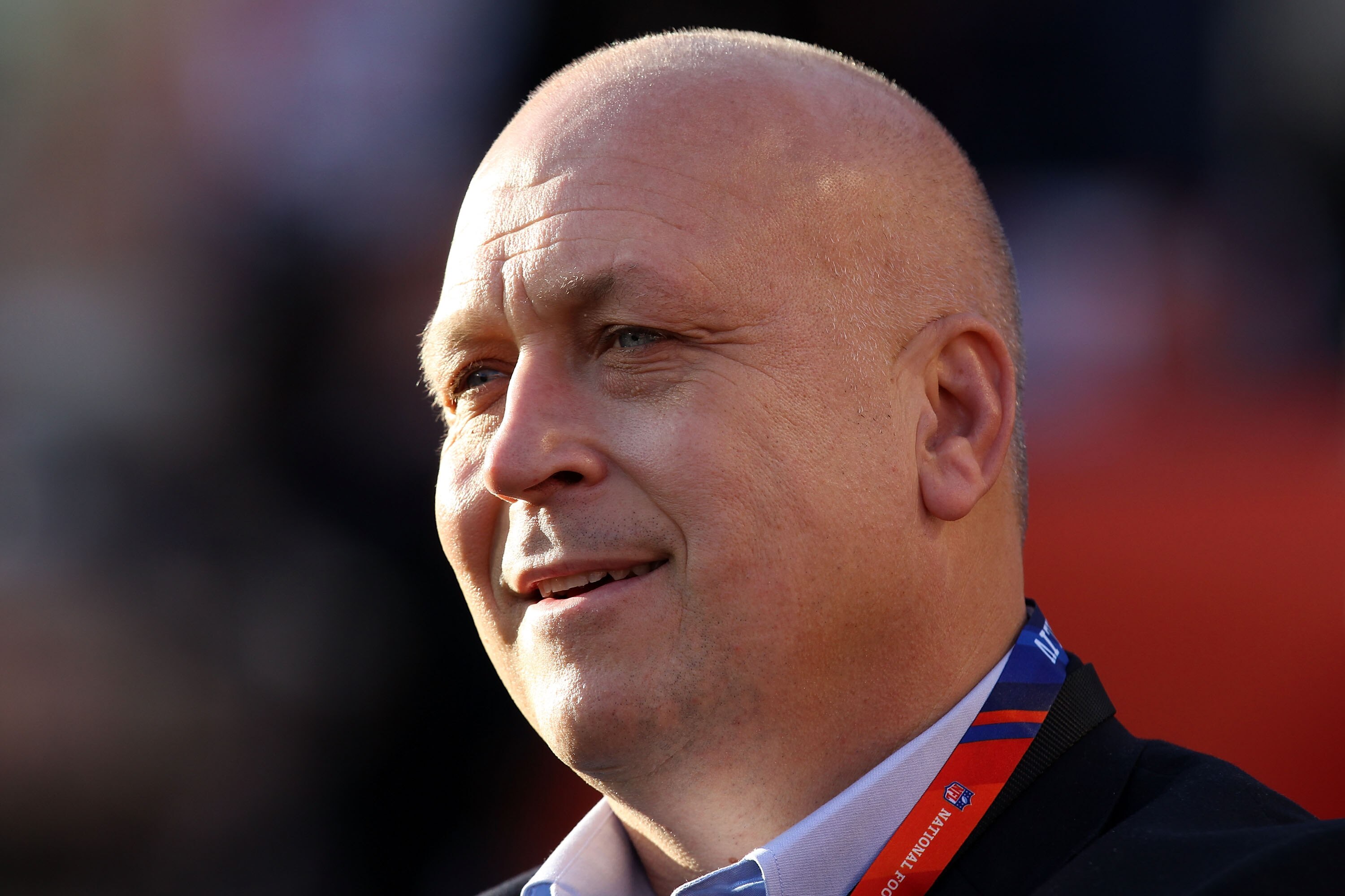 MIAMI GARDENS, FL - FEBRUARY 07:  Baseball Hall of Famer Cal Ripken Jr. watches on the sideline prior to the start of Super Bowl XLIV between the Indianapolis Colts and the New Orleans Saints on February 7, 2010 at Sun Life Stadium in Miami Gardens, Flori