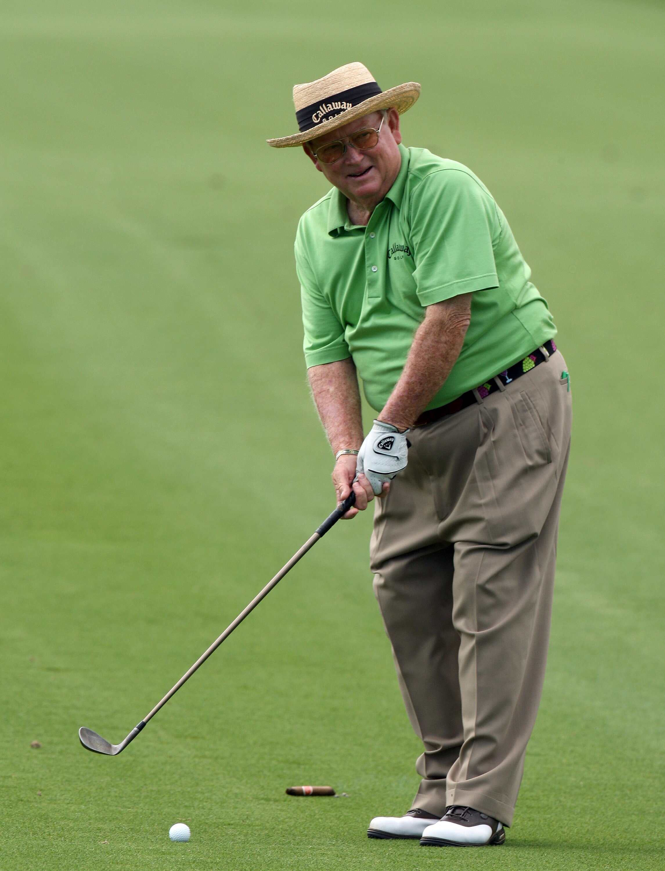 WEST PALM BEACH, FL - MARCH 23:  Bob Murphy of the USA hits his third shot at the 6th hole during the Els For Autism Pro-Am on the Champion Course at the PGA National Golf Club on March 23, 2009 in West Palm Beach, Florida  (Photo by David Cannon/Getty Im
