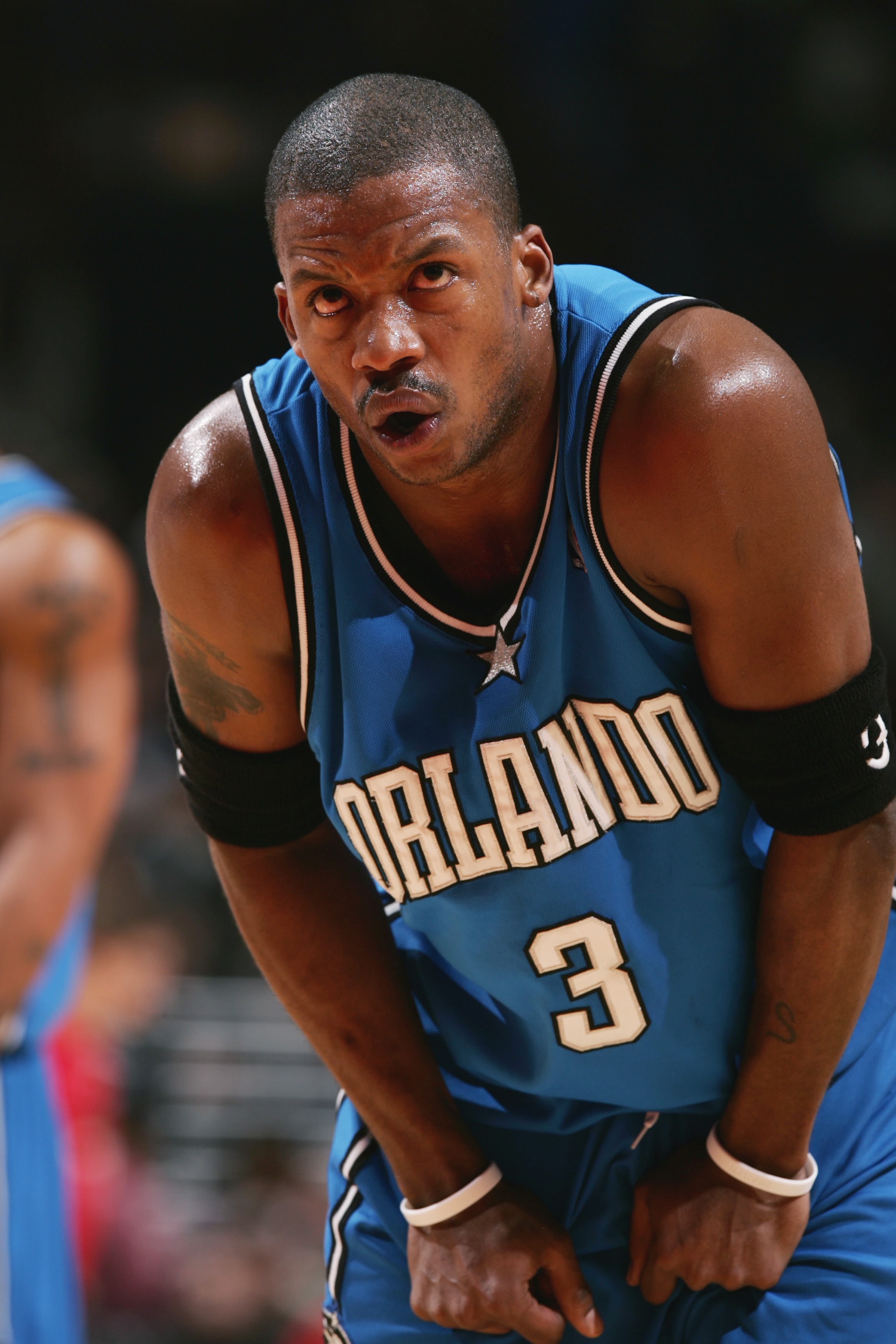 CHICAGO - NOVEMBER 29:  Steve Francis #3 of the Orlando Magic looks on against the Chicago Bulls on November 29, 2005 at the United Center in Chicago, Illinois. The Bulls defeated the Magic 85-76. NOTE TO USER: User expressly acknowledges and agreees that