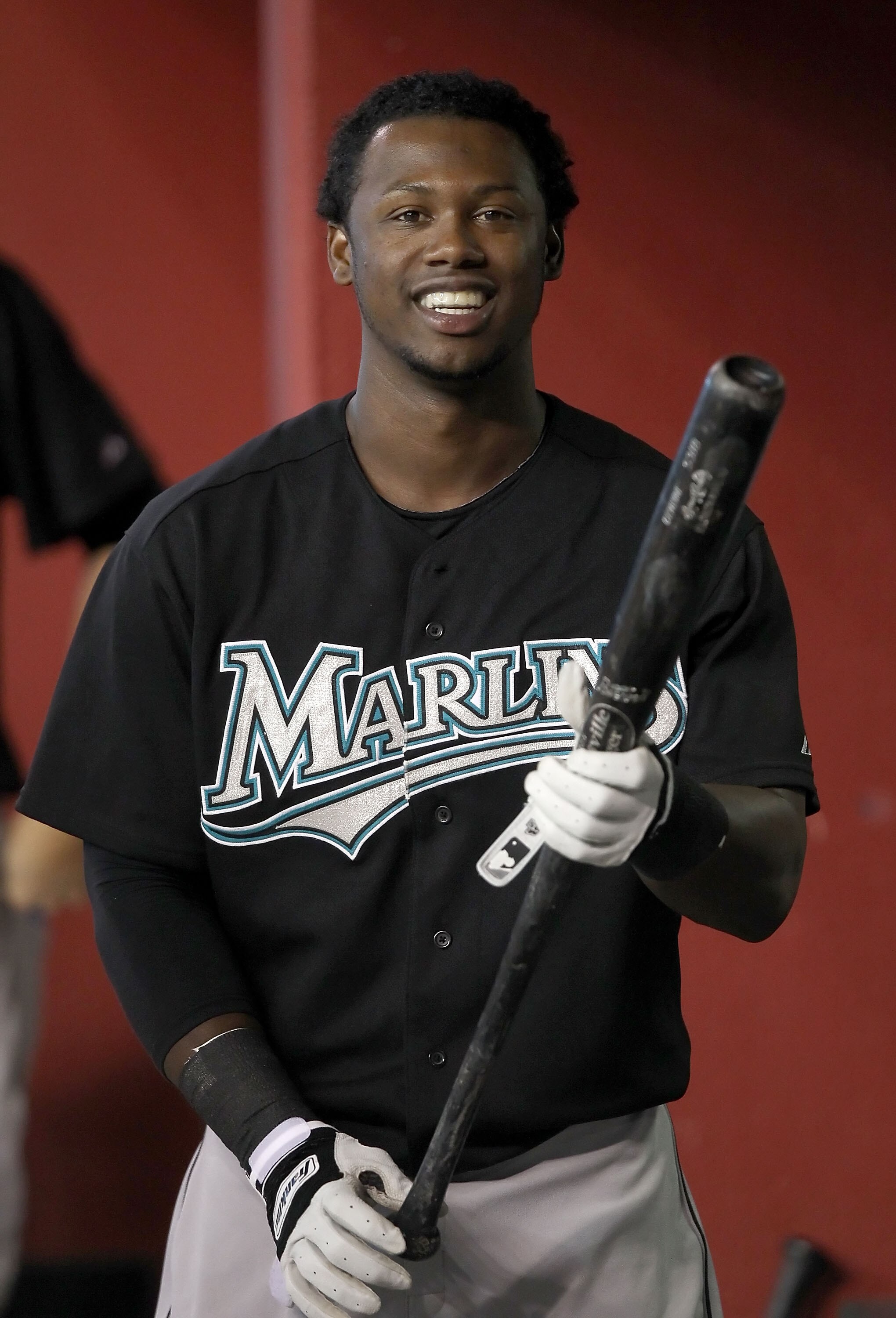 PHOENIX - JULY 08:  Hanley Ramirez #2 of the Florida Marlins walks in the dugout before the Major League Baseball game against the Arizona Diamondbacks at Chase Field on July 8, 2010 in Phoenix, Arizona. The Diamondbacks defeated the Marlins 10-4.  (Photo