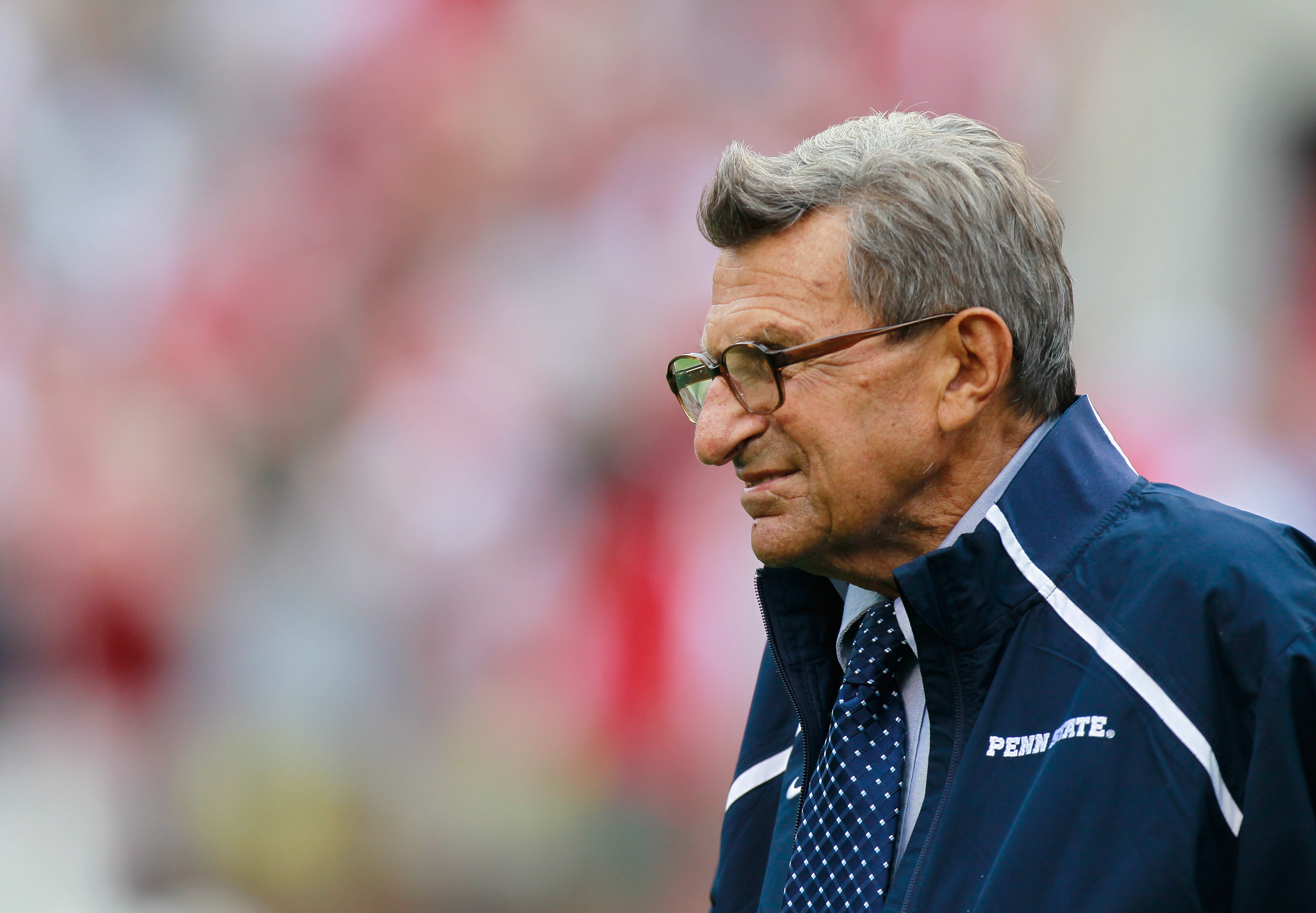 TUSCALOOSA, AL - SEPTEMBER 11:  Head coach Joe Paterno of the Penn State Nittany Lions during warmups before facing the Alabama Crimson Tide at Bryant-Denny Stadium on September 11, 2010 in Tuscaloosa, Alabama.  (Photo by Kevin C. Cox/Getty Images)