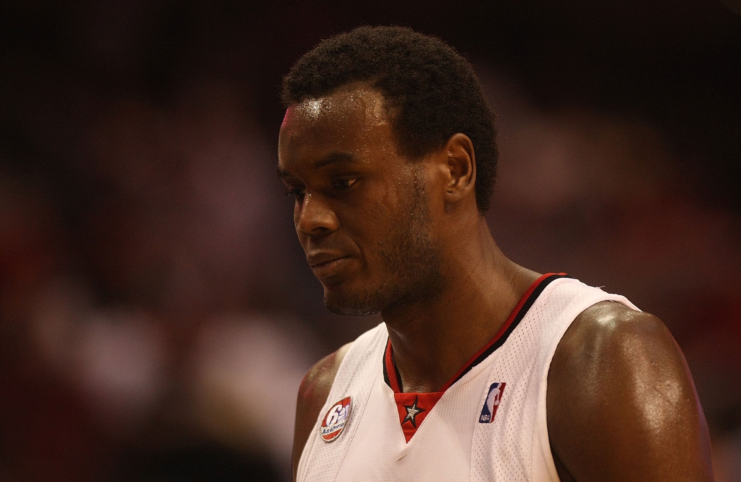 PHILADELPHIA - APRIL 30:  Samuel Dalembert #1 of the Philadelphia 76ers looks on against the Orlando Magic during Game Six of the Eastern Conference Quarterfinals at Wachovia Center on April 30, 2009 in Philadelphia, Pennsylvania. NOTE TO USER: User expre