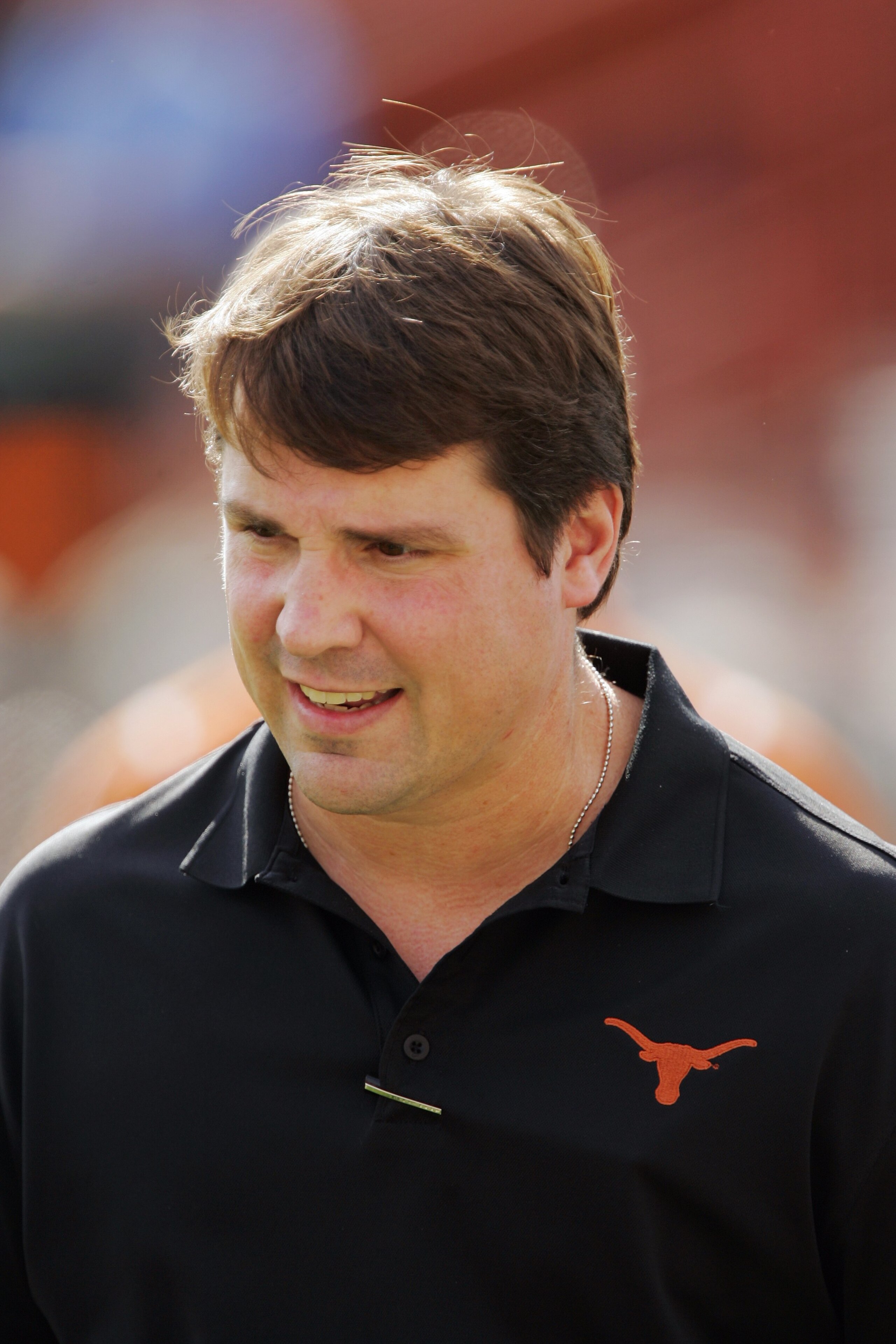AUSTIN, TX - NOVEMBER 07: Defensive coordinator Will Muschamp of the Texas Longhorns watches the defense prepare against the UCF Knights on November 7, 2009 at Darrell K Royal - Texas Memorial Stadium in Austin, Texas. Texas won 35-3. (Photo by Brian B AUSTIN, TX - NOVEMBER 07: Defensive coordinator Will Muschamp of the Texas Longhorns watches the defense prepare against the UCF Knights on November 7, 2009 at Darrell K Royal - Texas Memorial Stadium in Austin, Texas. Texas won 35-3. (Photo by Brian B