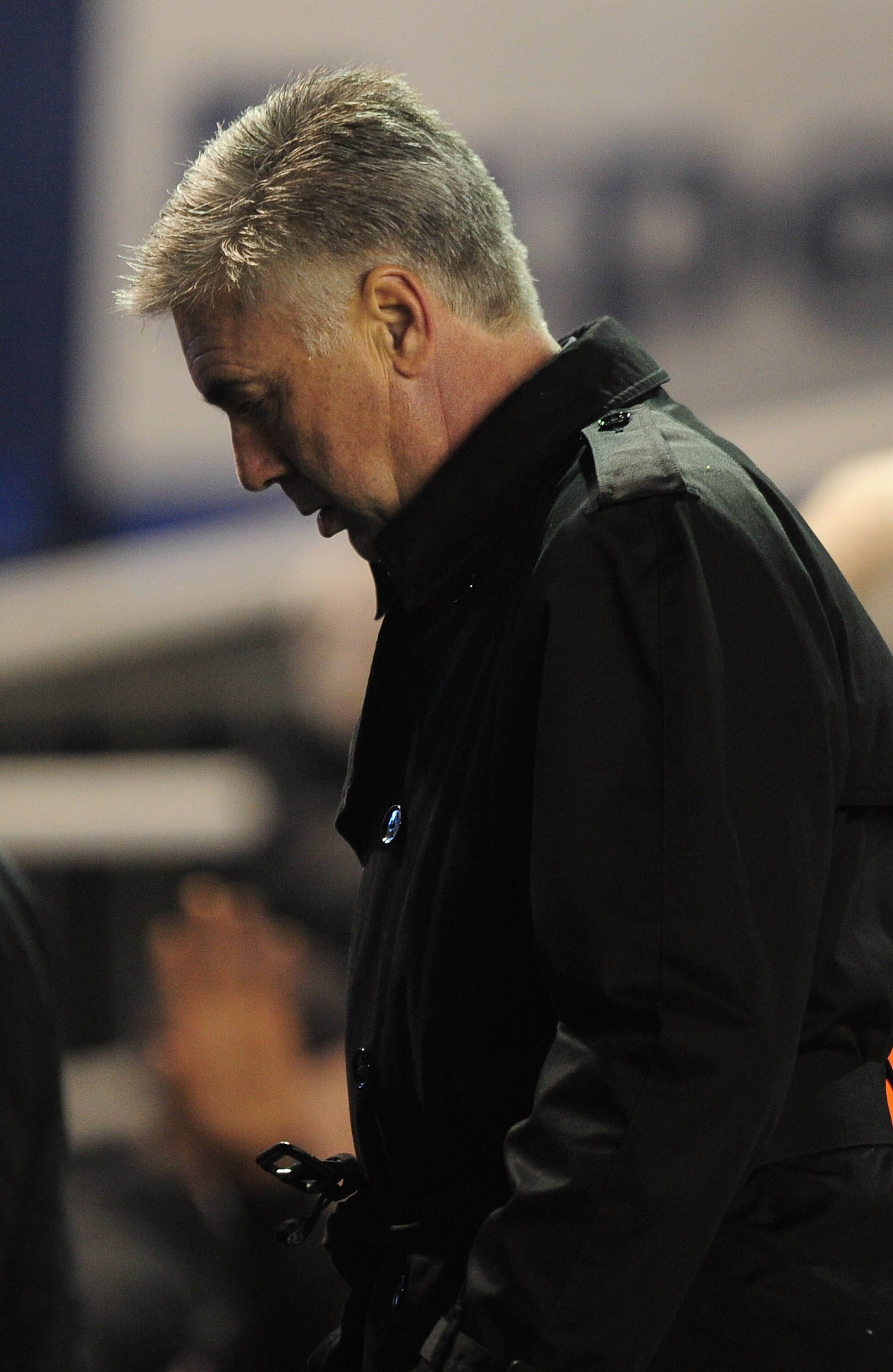 BIRMINGHAM, ENGLAND - NOVEMBER 20:  Chelsea manager Carlo Ancelotti is dejected after defeat in the Barclays Premier League match between Birmingham City and Chelsea at St Andrews on November 20, 2010 in Birmingham, England.  (Photo by Shaun Botterill/Get