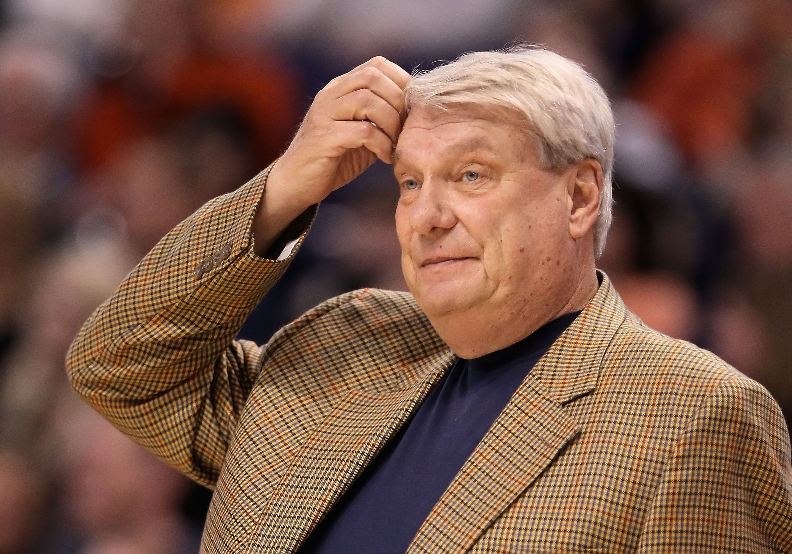 PHOENIX - JANUARY 23:  Head coach Don Nelson of the Golden State Warriors during the NBA game against the Phoenix Suns at US Airways Center on January 23, 2010 in Phoenix, Arizona. The Suns defeated the Warriors 112-103.  NOTE TO USER: User expressly ackn