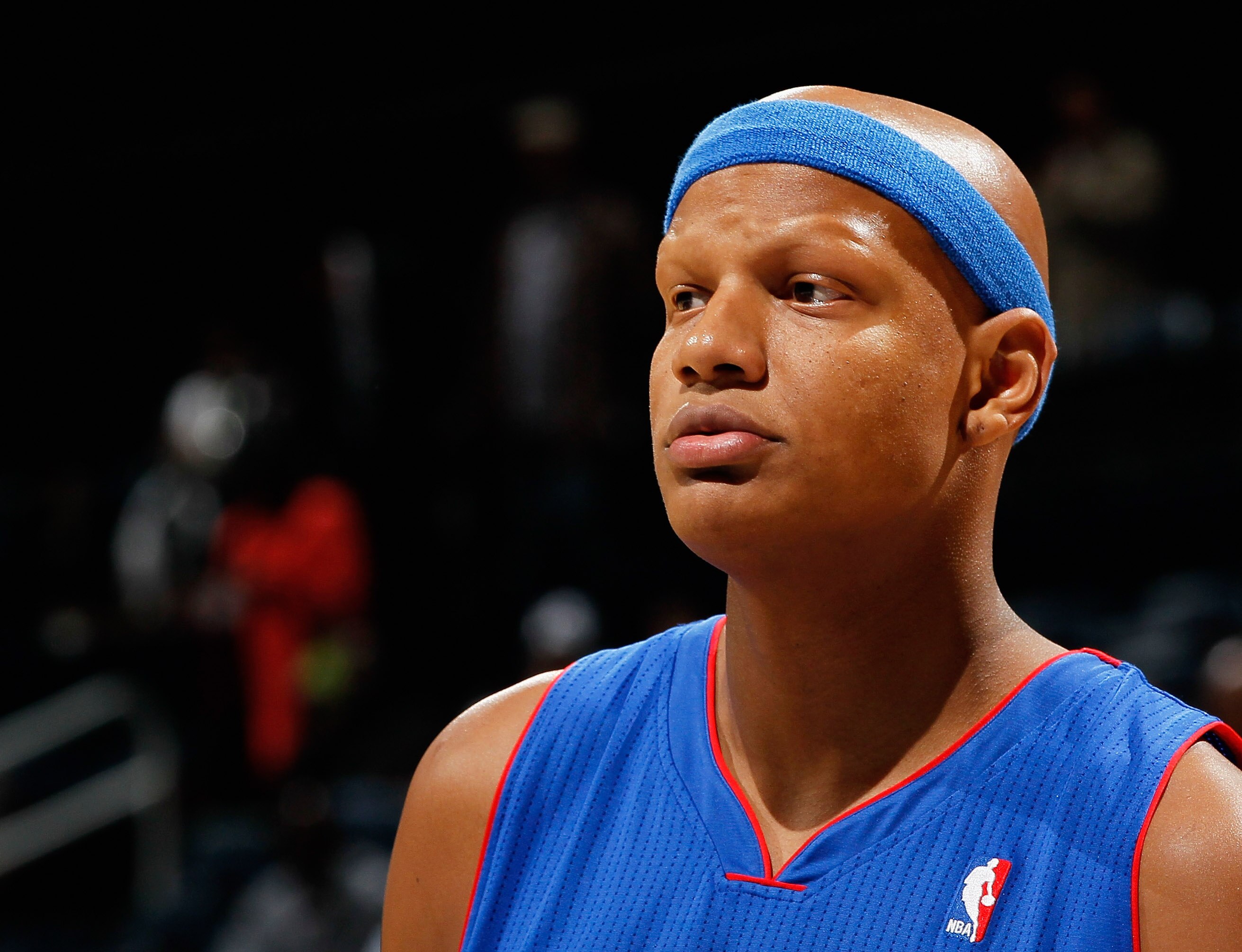 ATLANTA - NOVEMBER 03:  Charlie Villanueva #31 of the Detroit Pistons against the Atlanta Hawks at Philips Arena on November 3, 2010 in Atlanta, Georgia.  NOTE TO USER: User expressly acknowledges and agrees that, by downloading and/or using this Photogra