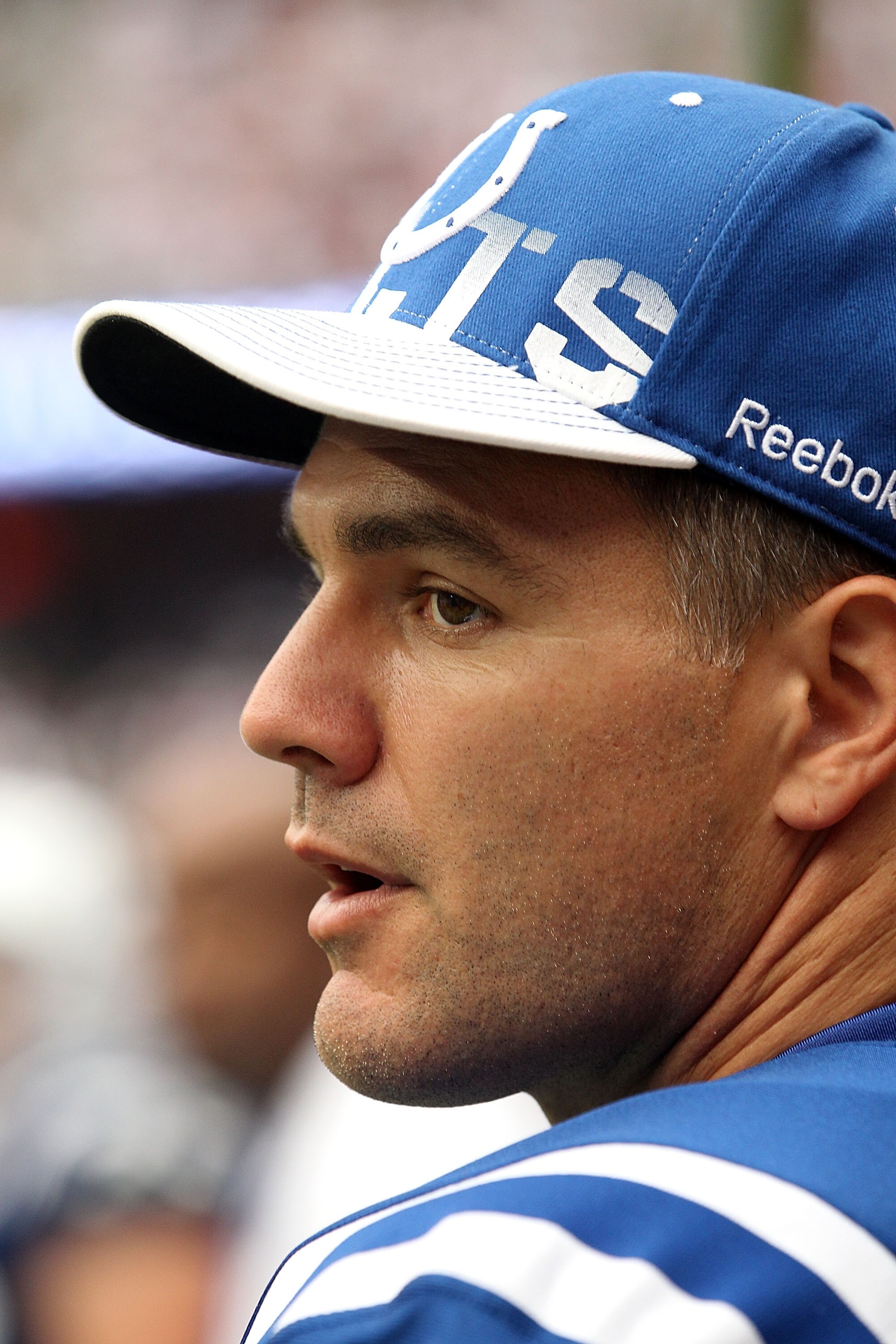 HOUSTON - SEPTEMBER 12:  Kicker Adam Vinatieri #4 of the Indianapolis Colts at Reliant Stadium on September 12, 2010 in Houston, Texas.  (Photo by Ronald Martinez/Getty Images)