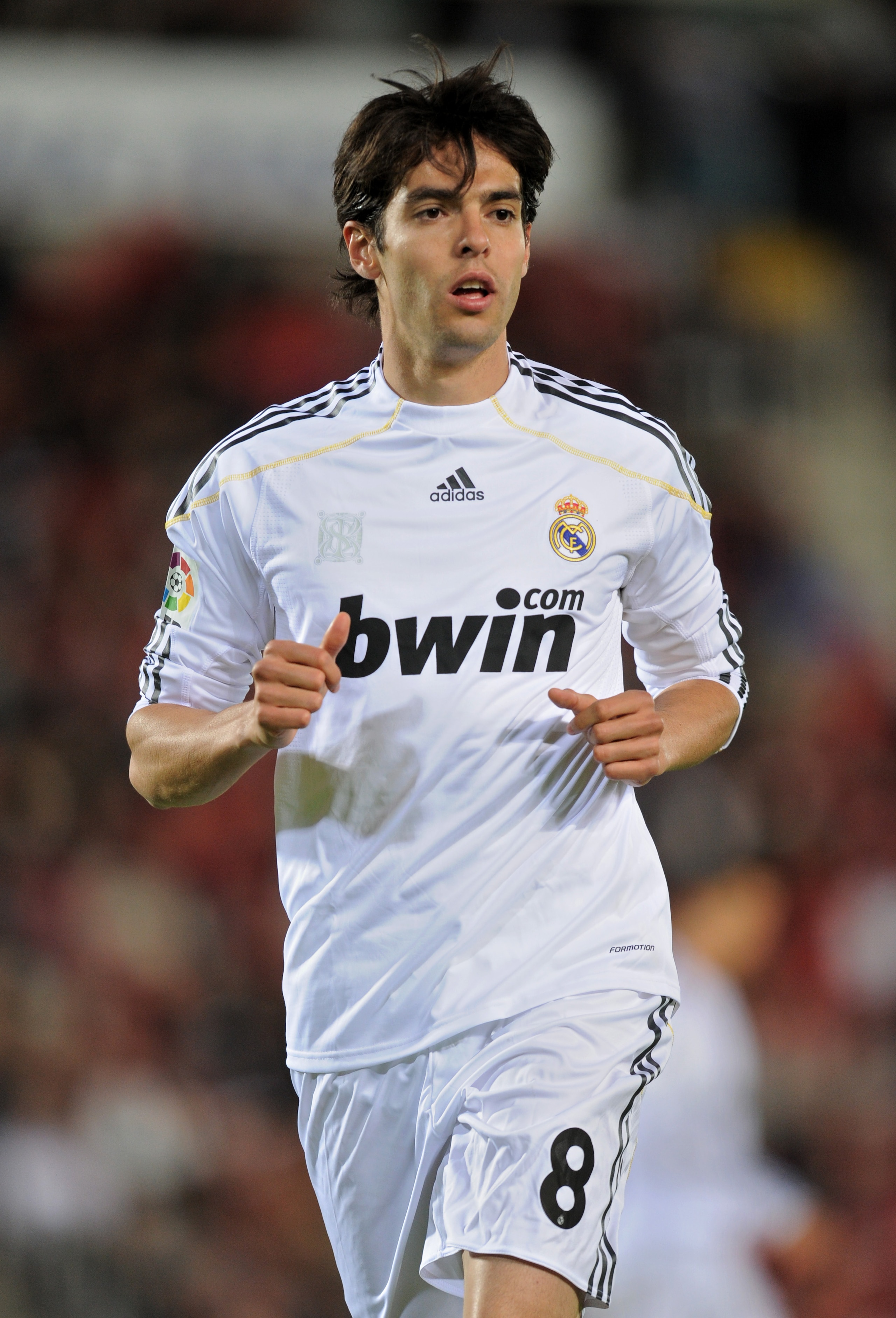MALLORCA, SPAIN - MAY 05:  Kaka of Real Madrid looks on during the La Liga match between Mallorca and Real Madrid at the ONO Estadio on May 5, 2010 in Mallorca, Spain. Real Madrid won the match 4-1.  (Photo by Jasper Juinen/Getty Images)