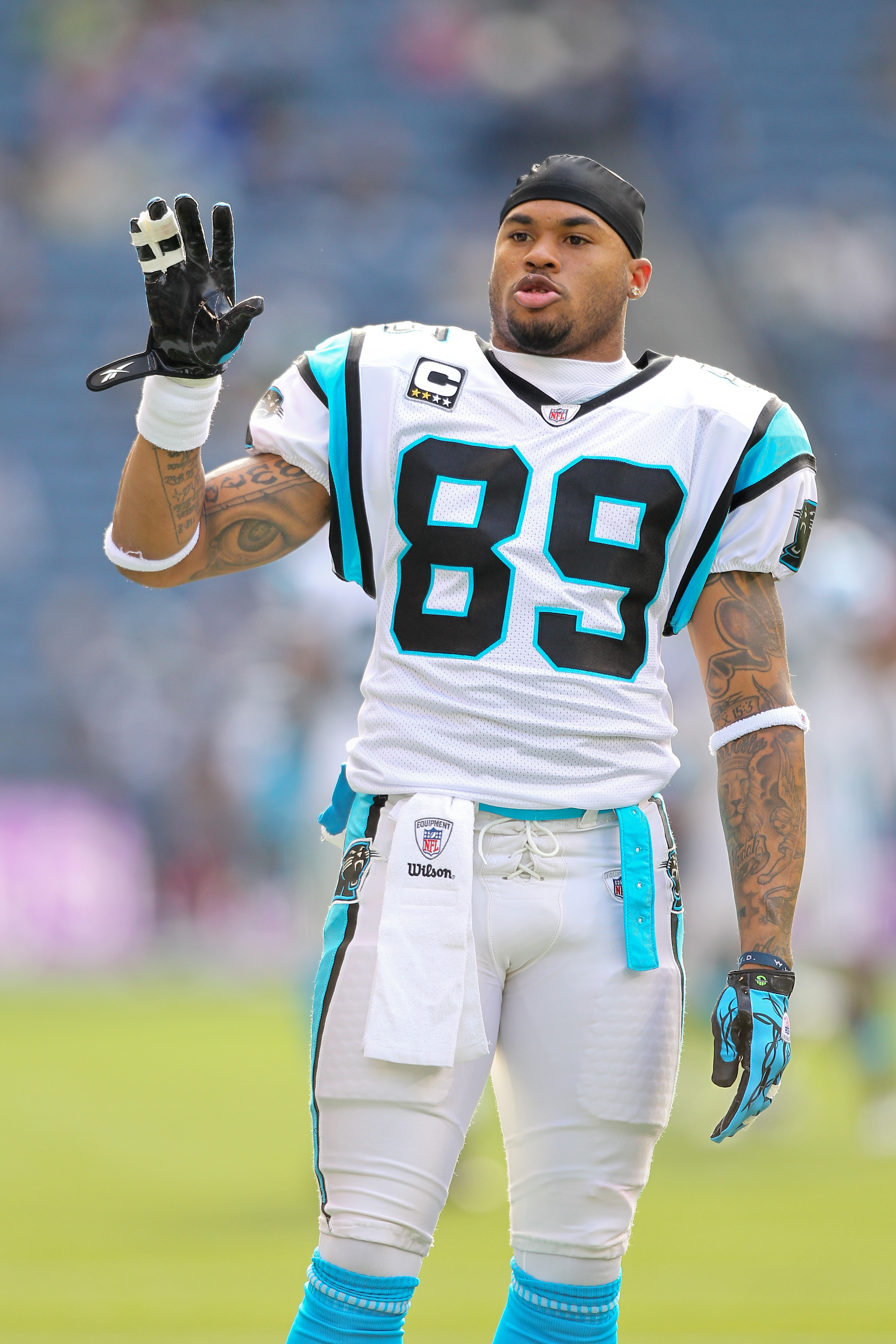 SEATTLE - DECEMBER 05: Wide receiver Steve Smith #89 of the Carolina Panthers looks on during warmups prior to the game against the Seattle Seahawks at Qwest Field on December 5, 2010 in Seattle, Washington. The Seahawks won, 31-14. (Photo by Otto Greule SEATTLE - DECEMBER 05: Wide receiver Steve Smith #89 of the Carolina Panthers looks on during warmups prior to the game against the Seattle Seahawks at Qwest Field on December 5, 2010 in Seattle, Washington. The Seahawks won, 31-14. (Photo by Otto Greule