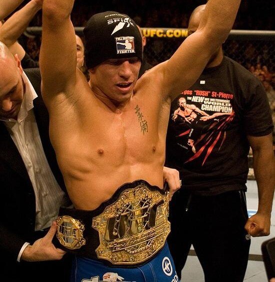 UFC Welterweight Champion, Georges "Rush" St. Pierre