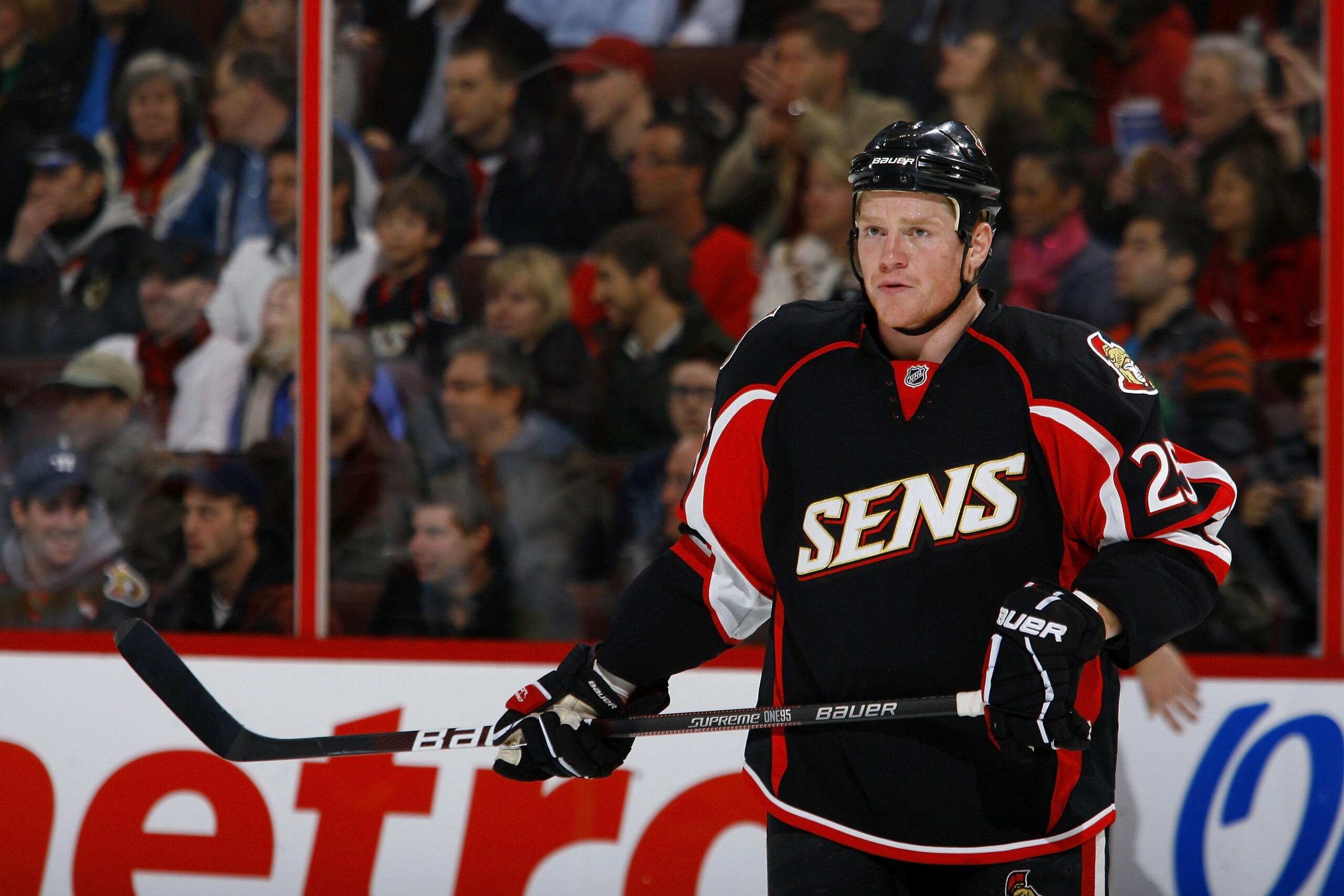 OTTAWA, ON - NOVEMBER 24: Chris Neil #25 of the Ottawa Senators skates in a game against the Dallas Stars at Scotiabank Place on November 24, 2010 in Ottawa, Ontario, Canada. (Photo by Phillip MacCallum/Getty Images) OTTAWA, ON - NOVEMBER 24: Chris Neil #25 of the Ottawa Senators skates in a game against the Dallas Stars at Scotiabank Place on November 24, 2010 in Ottawa, Ontario, Canada. (Photo by Phillip MacCallum/Getty Images)