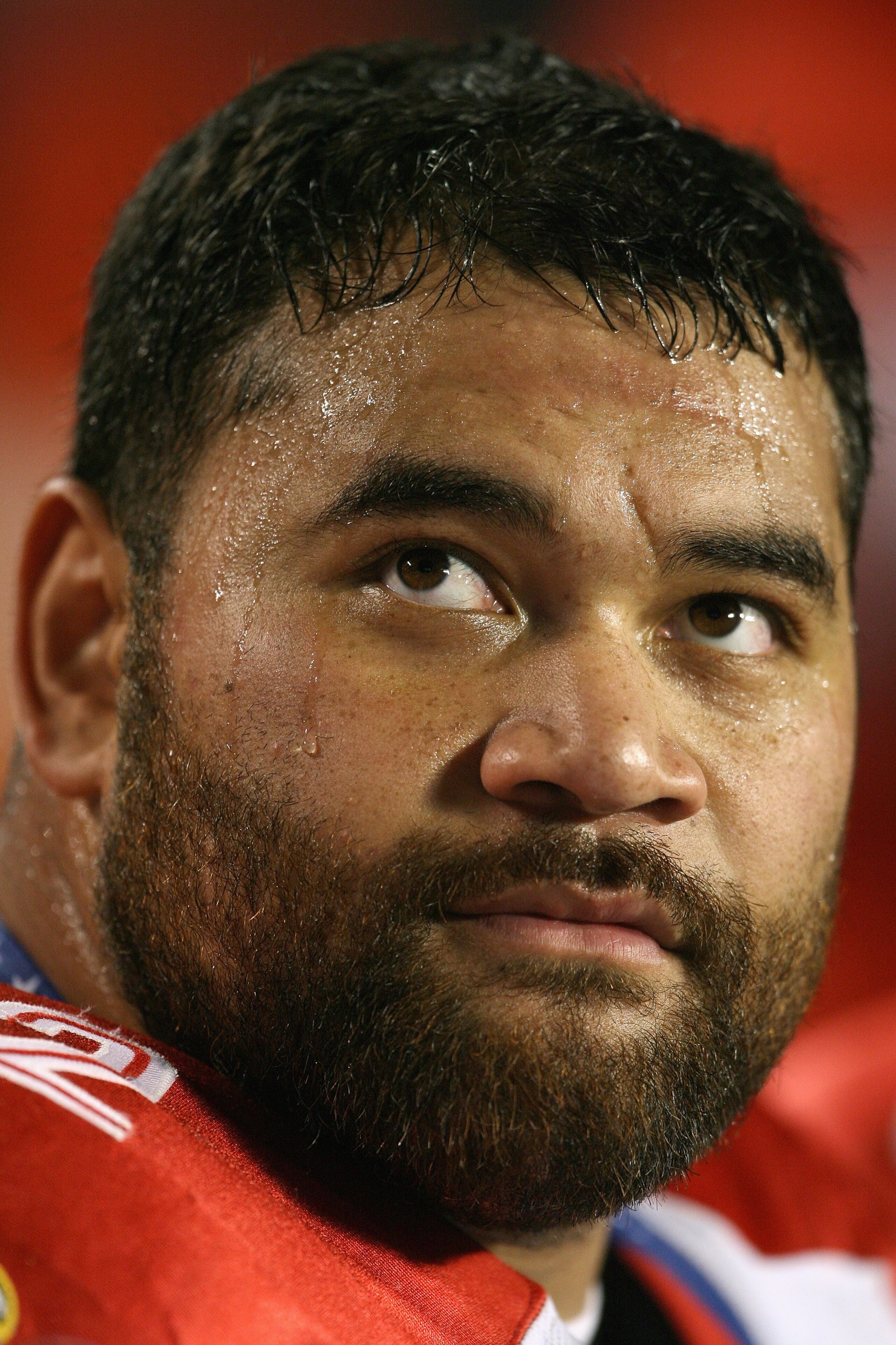 MIAMI GARDENS, FL - JANUARY 31: Haloti Ngata #92 of Baltimore Ravens looks on the sidelines during the 2010 AFC-NFC Pro Bowl at Sun Life Stadium on January 31, 2010 in Miami Gardens, Florida. (Photo by Doug Benc/Getty Images)