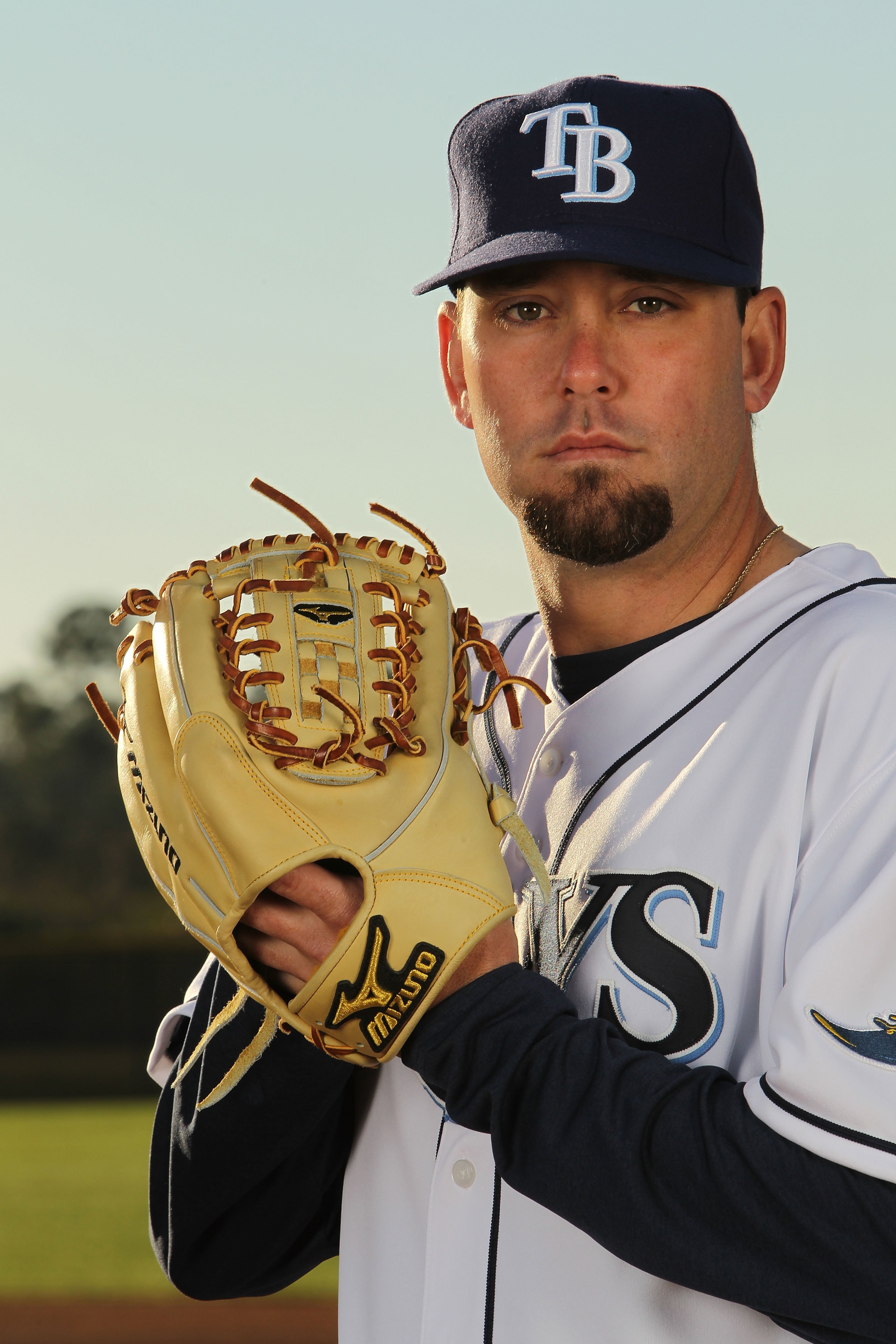 PORT CHARLOTTE, FL - FEBRUARY 26:  Dan Wheeler #35 of the Tampa Bay Rays poses for a photo during Spring Training Media Photo Day at Charlotte County Sports Park on February 26, 2010 in Port Charlotte, Florida.  (Photo by Nick Laham/Getty Images)