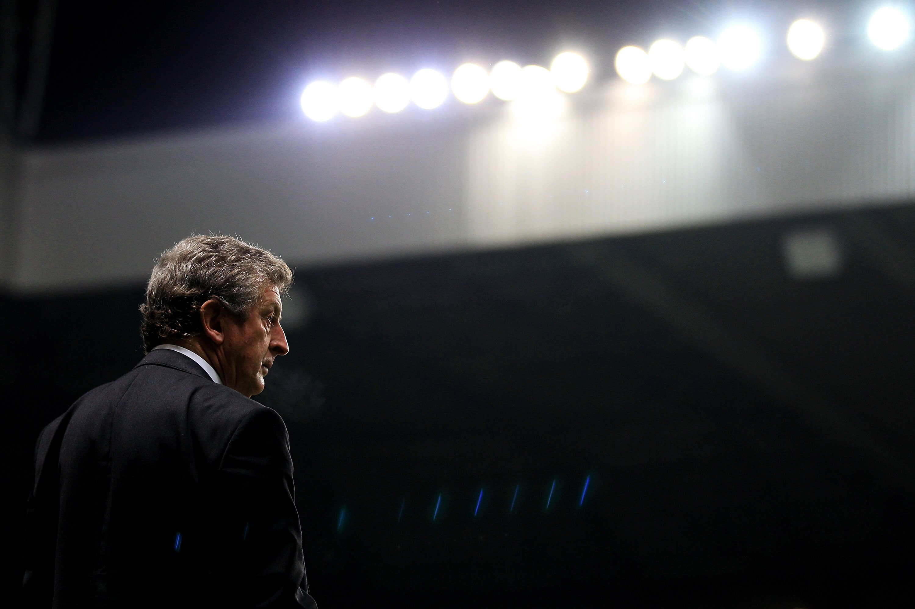 NEWCASTLE UPON TYNE, ENGLAND - DECEMBER 11:  Liverpool Manager Roy Hodgson looks on prior to the Barclays Premier League match between Newcastle United and Liverpool at St James' Park on December 11, 2010 in Newcastle, England.  (Photo by Mark Thompson/Ge