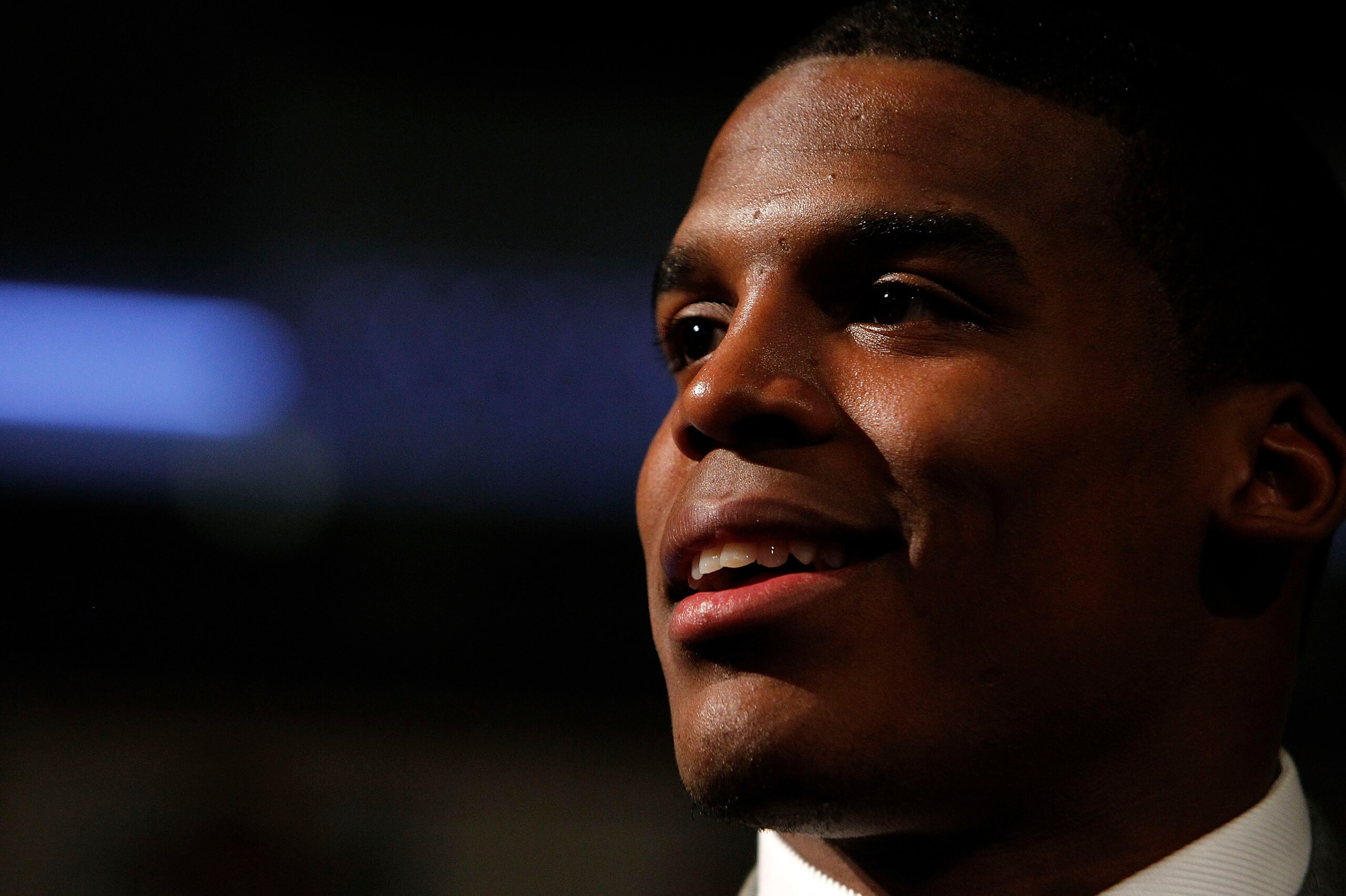 NEW YORK - DECEMBER 11: Cam Newton, quarterback of the Auburn University Tigers, speaks after being awarded the 2010 Heisman Memorial Trophy Award on December 11, 2010 in New York City. (Photo by Jeff Zelevansky/Getty Images) NEW YORK - DECEMBER 11: Cam Newton, quarterback of the Auburn University Tigers, speaks after being awarded the 2010 Heisman Memorial Trophy Award on December 11, 2010 in New York City. (Photo by Jeff Zelevansky/Getty Images)