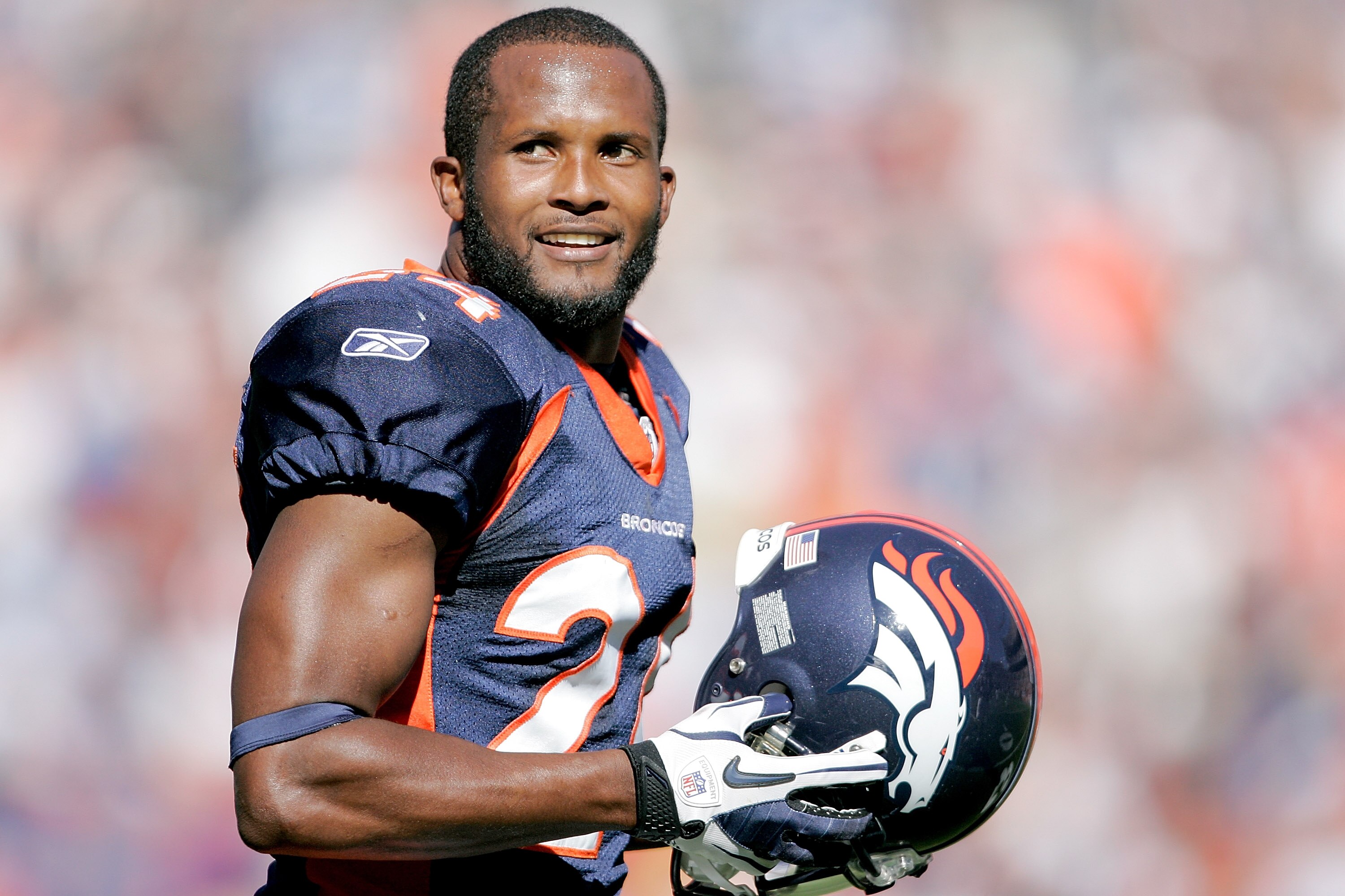 DENVER - SEPTEMBER 26:  Cornerback Champ Bailey #24 of the Denver Broncos walks back onto the field against the Indianapolis Colts during NFL action at INVESCO Field at Mile High on September 26, 2010 in Denver, Colorado.  (Photo by Justin Edmonds/Getty I