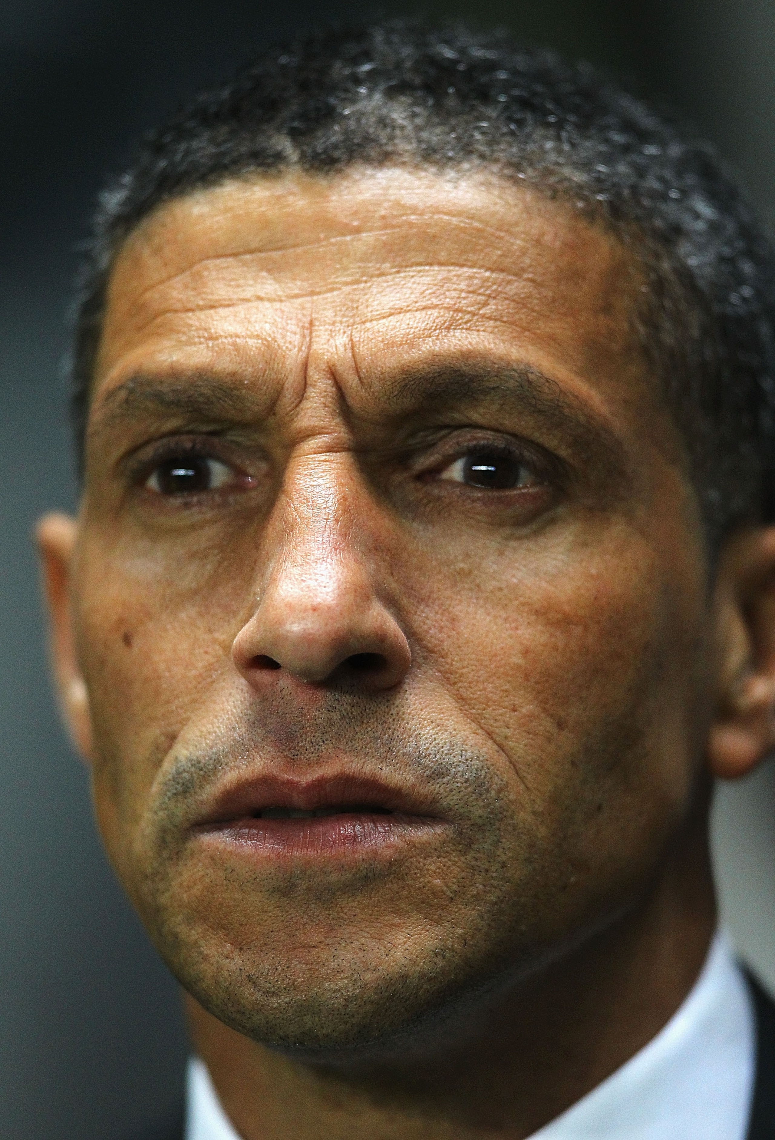 NEWCASTLE UPON TYNE, ENGLAND - NOVEMBER 10: Chris Hughton, manager of Newcastle United looks on during the Barclays Premier League match between Newcastle United and Blackburn Rovers at St James' Park on November 10, 2010 in Newcastle upon Tyne, England. NEWCASTLE UPON TYNE, ENGLAND - NOVEMBER 10: Chris Hughton, manager of Newcastle United looks on during the Barclays Premier League match between Newcastle United and Blackburn Rovers at St James' Park on November 10, 2010 in Newcastle upon Tyne, England.