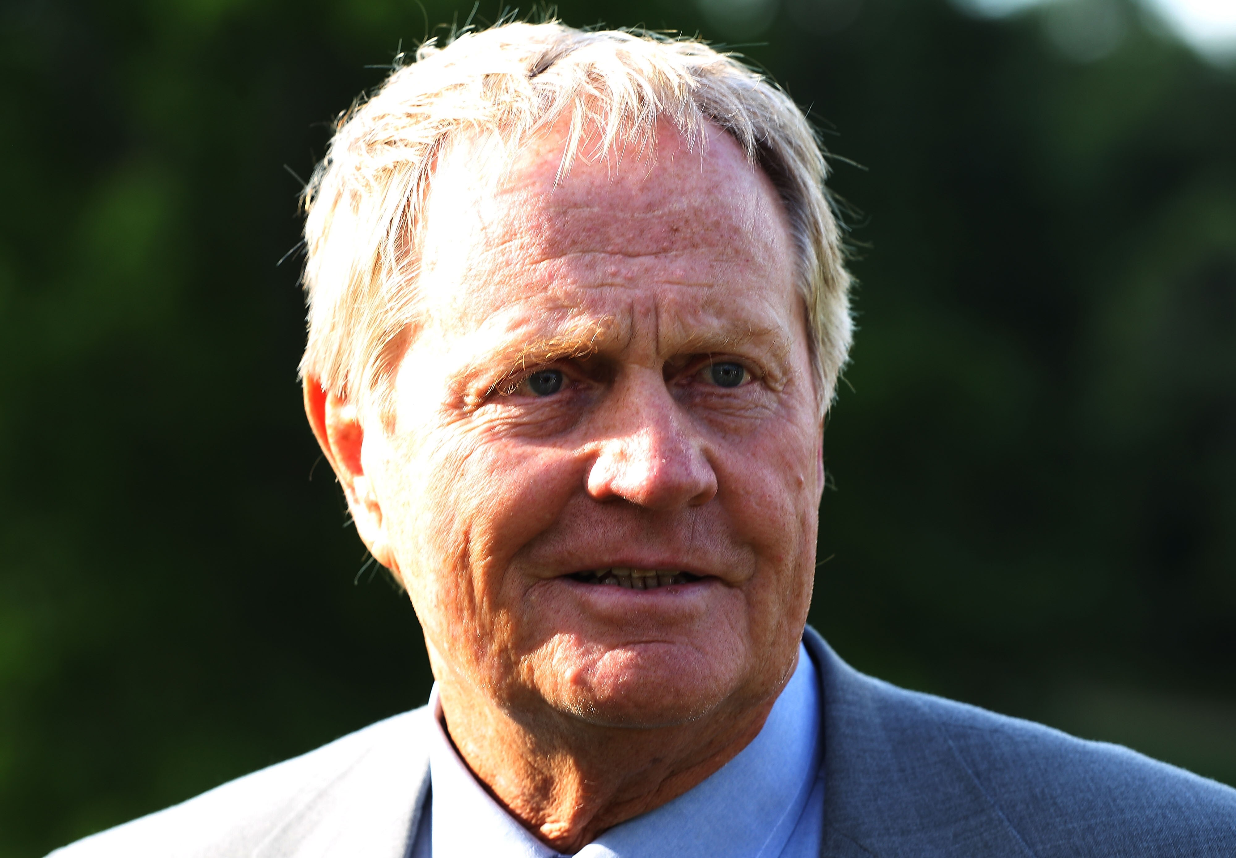 DUBLIN, OH - JUNE 06:  Tournament host Jack Nicklaus is seen at the trophy presentation at the Memorial Tournament presented by Morgan Stanley at Muirfield Village Golf Club on June 6, 2010 in Dublin, Ohio.  (Photo by Scott Halleran/Getty Images)