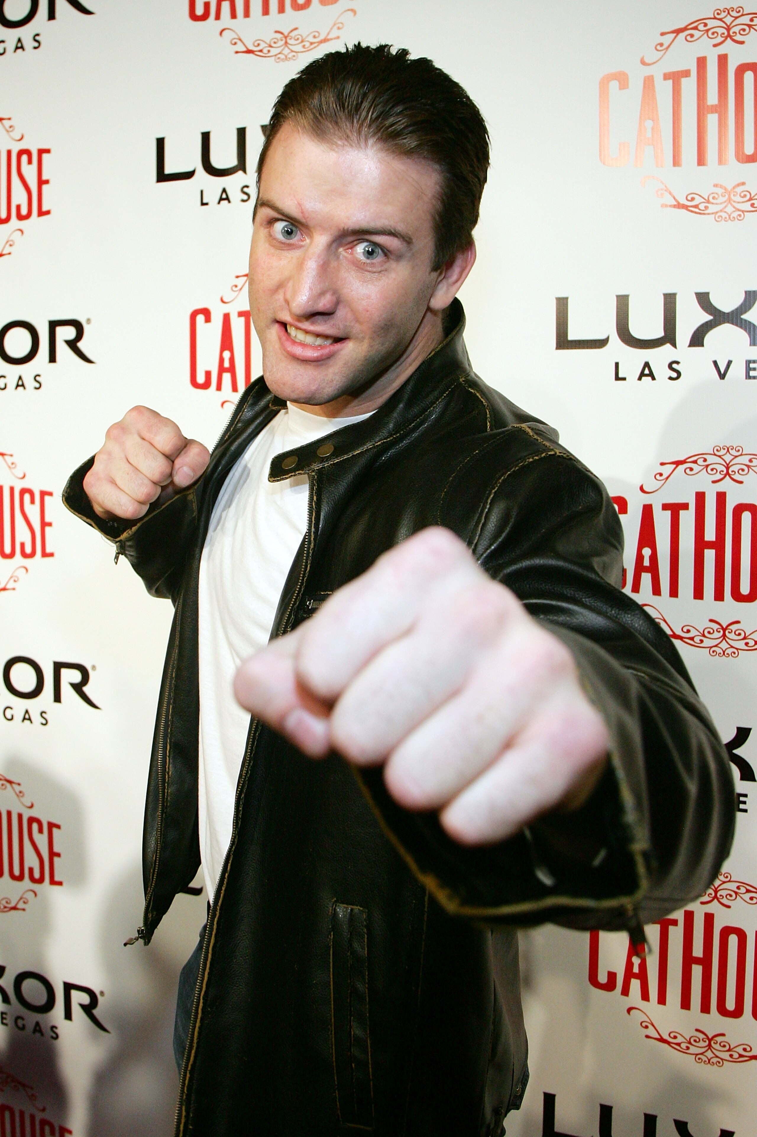 LAS VEGAS - DECEMBER 29: Mixed martial arts fighter Stephan Bonnar arrives at the grand opening of the CatHouse at the Luxor Resort & Casino December 29, 2007 in Las Vegas, Nevada. (Photo by Ethan Miller/Getty Images)