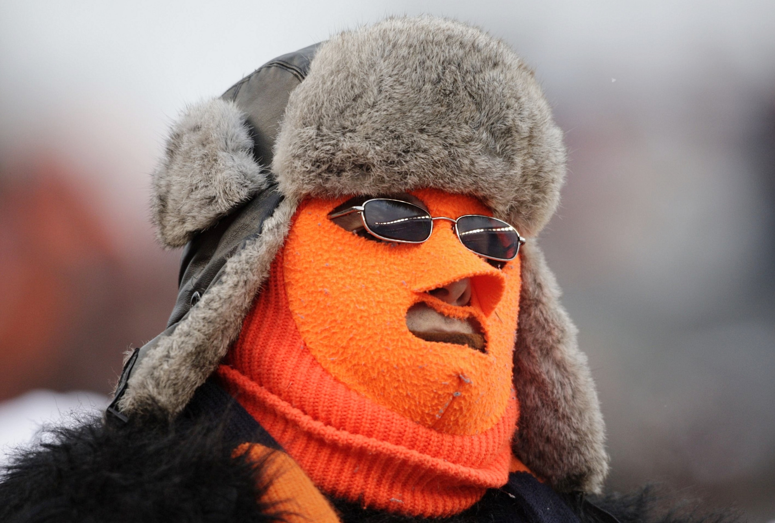 CINCINNATI - JANUARY 9:  A fan of the Cincinnati Bengals watches from the stands during the 2010 AFC wild-card playoff game against the New York Jets at Paul Brown Stadium on January 9, 2010 in Cincinnati, Ohio. (Photo by Andy Lyons/Getty Images)