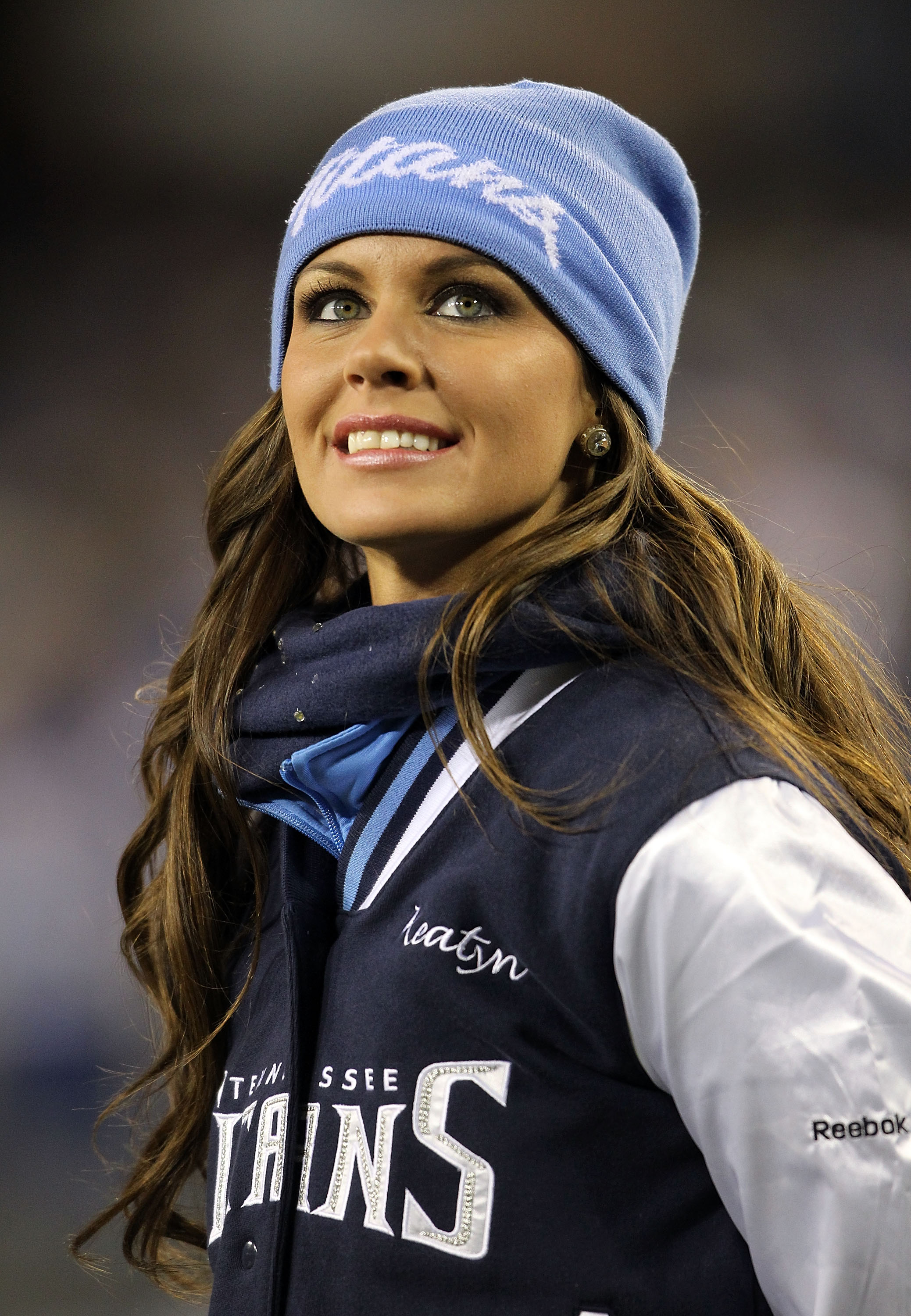 NASHVILLE, TN - DECEMBER 09:  A Tennessee Titans cheerleader watches play during the NFL game against the Indianapolis Colts at LP Field on December 9, 2010 in Nashville, Tennessee.  (Photo by Andy Lyons/Getty Images)