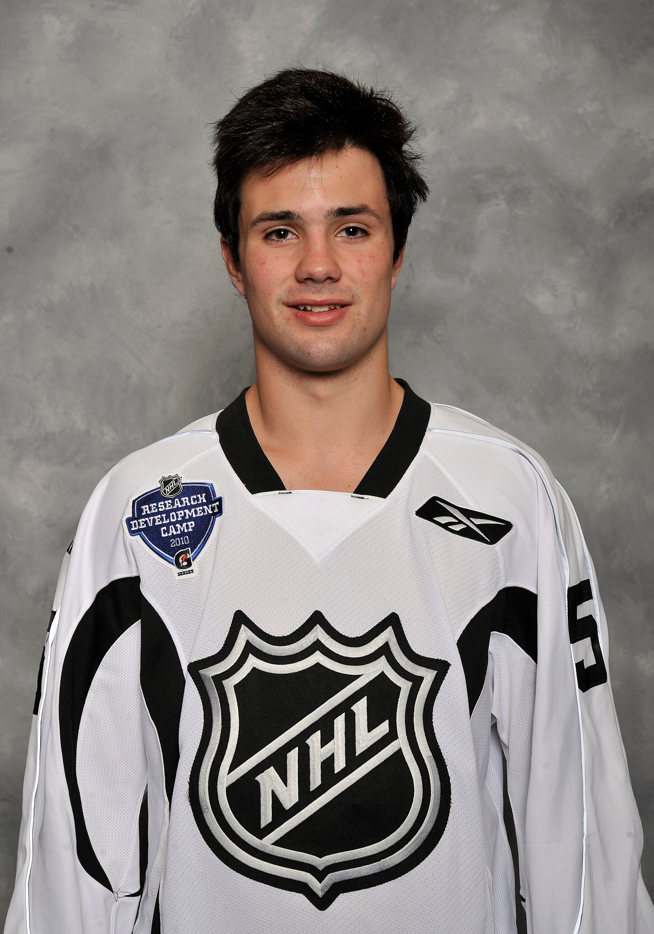 TORONTO - AUGUST 17: Ryan Murphy poses for a portrait during the 2010 NHL Research, development and orientation camp at the Mastercard Centre for Hockey Excellence August 17, 2010 in Toronto, Ontario, Canada. (Photo by Graig Abel/Getty Images)
