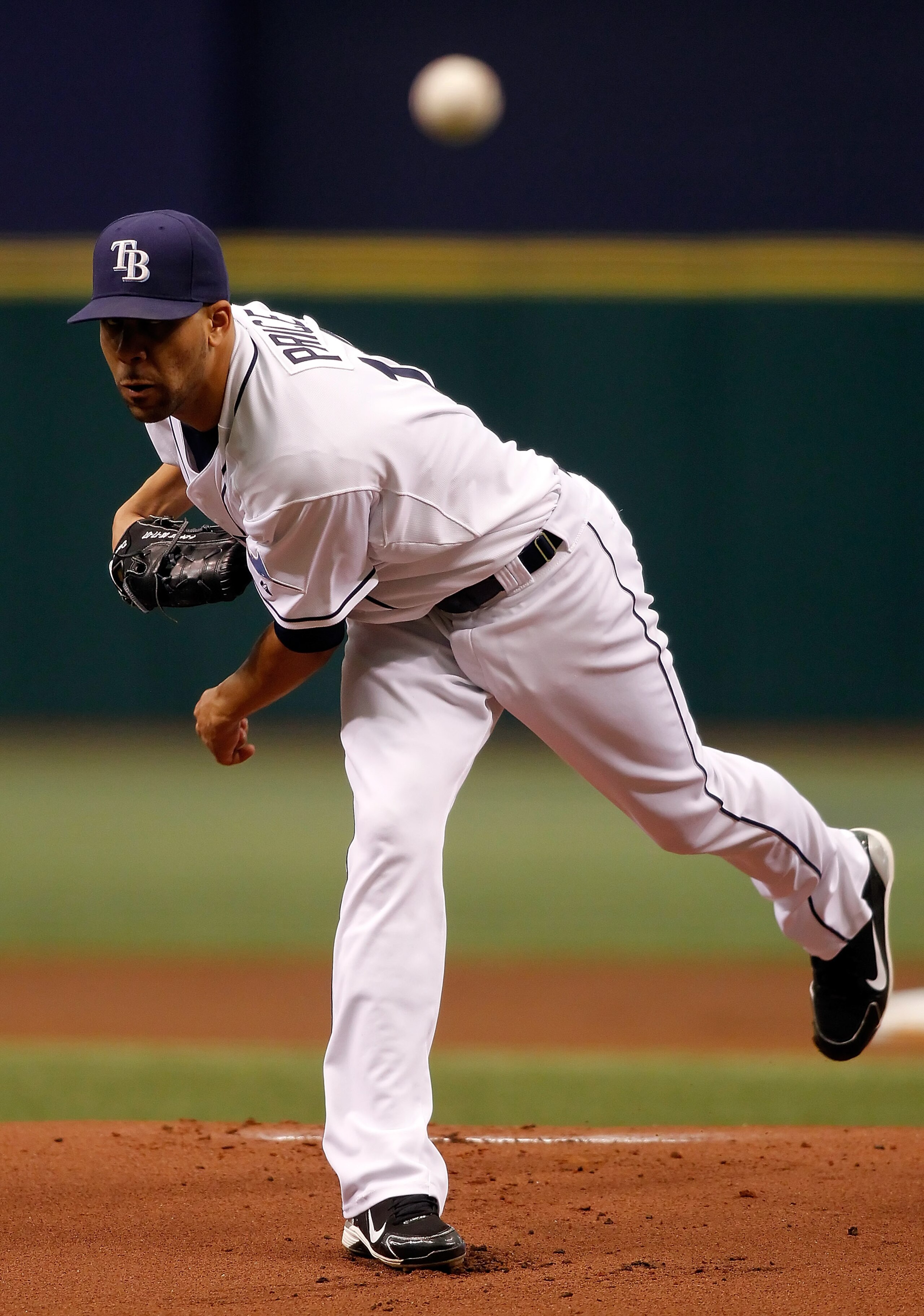 ST. PETERSBURG, FL - OCTOBER 06: Pitcher David Price #14 of the Tampa Bay Rays pitches against the Texas Rangers during Game 1 of the ALDS at Tropicana Field on October 6, 2010 in St. Petersburg, Florida. (Photo by J. Meric/Getty Images) ST. PETERSBURG, FL - OCTOBER 06: Pitcher David Price #14 of the Tampa Bay Rays pitches against the Texas Rangers during Game 1 of the ALDS at Tropicana Field on October 6, 2010 in St. Petersburg, Florida. (Photo by J. Meric/Getty Images)