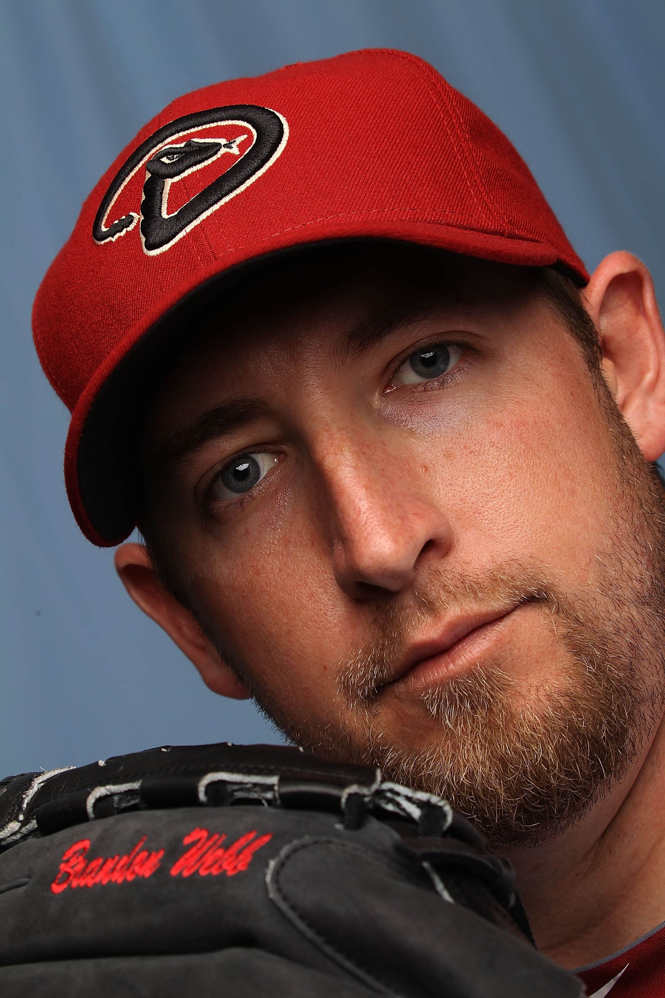 TUCSON, AZ - FEBRUARY 27: Brandon Webb of the Arizona Diamondbacks poses for a photo during Spring Training Media Photo Day at Tucson Electric Park on February 27, 2010 in Tucson, Arizona. (Photo by Ronald Martinez/Getty Images) TUCSON, AZ - FEBRUARY 27: Brandon Webb of the Arizona Diamondbacks poses for a photo during Spring Training Media Photo Day at Tucson Electric Park on February 27, 2010 in Tucson, Arizona. (Photo by Ronald Martinez/Getty Images)