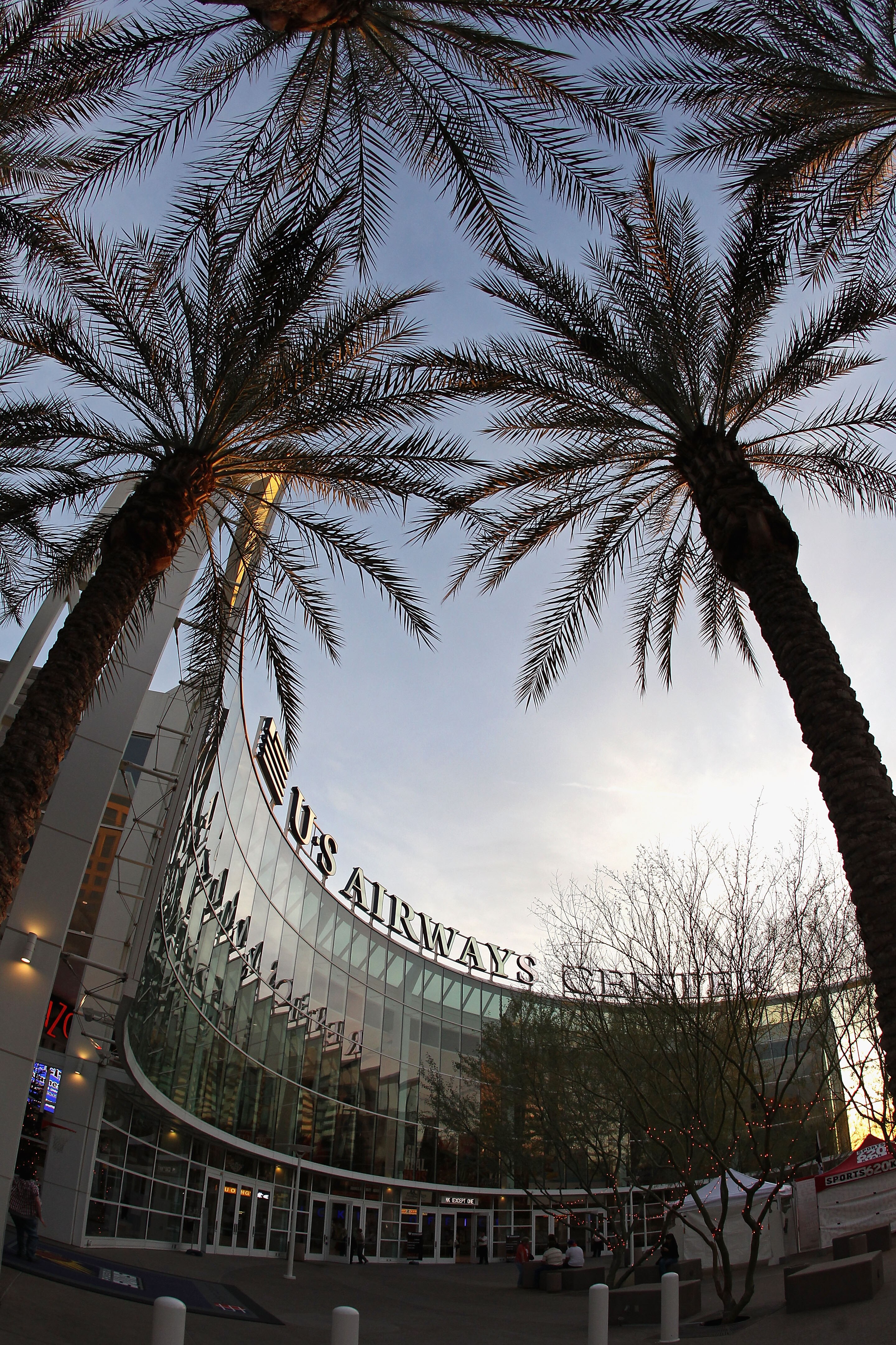 PHOENIX - DECEMBER 10:  General view of the exterior of US Airways Center before the NBA game between the Portland Trail Blazers and the Phoenix Suns on December 10, 2010 in Phoenix, Arizona. NOTE TO USER: User expressly acknowledges and agrees that, by d