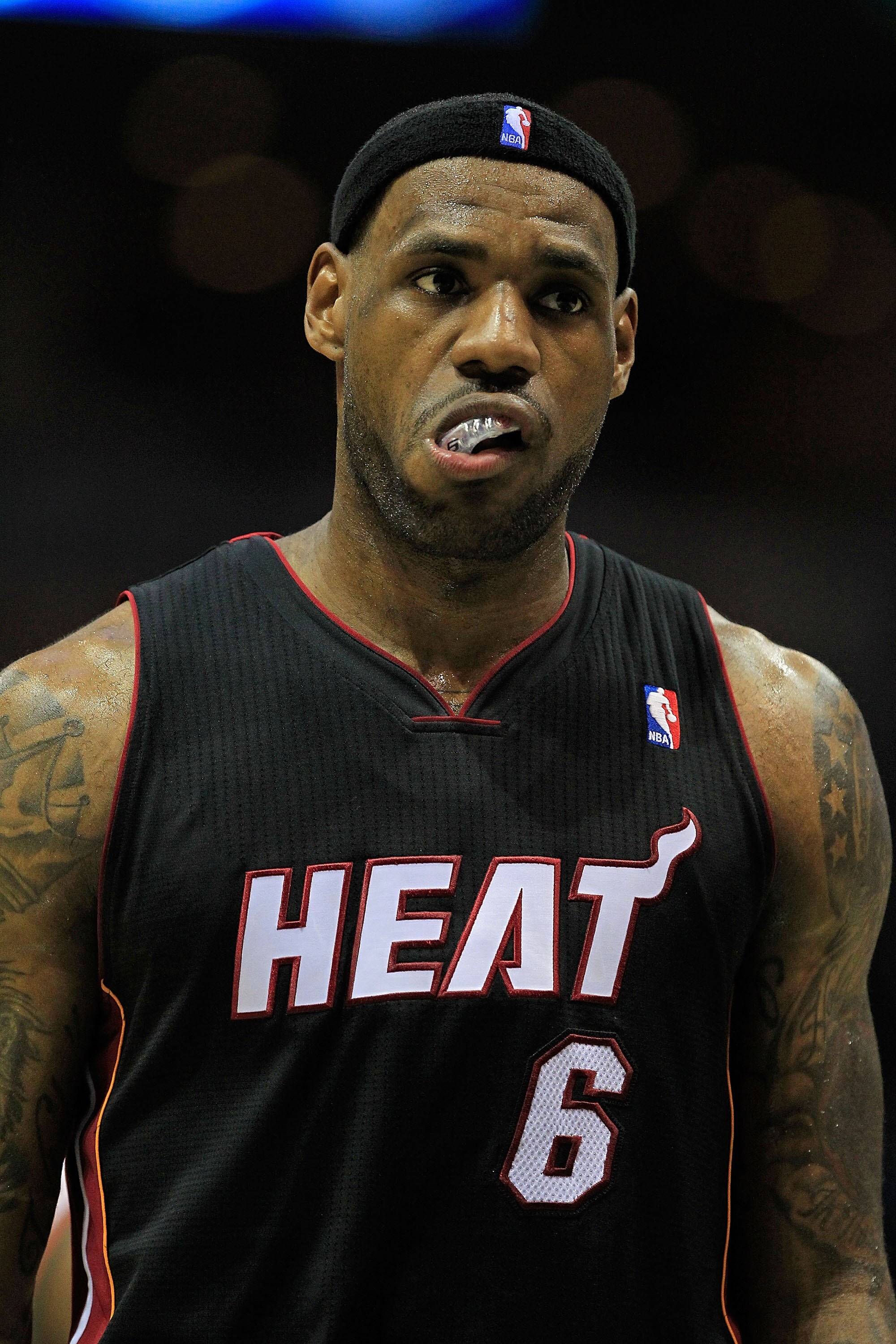 MILWAUKEE, WI - DECEMBER 06: LeBron James #6 of the Miami Heat walks off of the court after a win against the Milwaukee Bucks at the Bradley Center on December 6, 2010 in Milwaukee, Wisconsin. The Heat defeated the Bucks 88-78. NOTE TO USER: User expressl