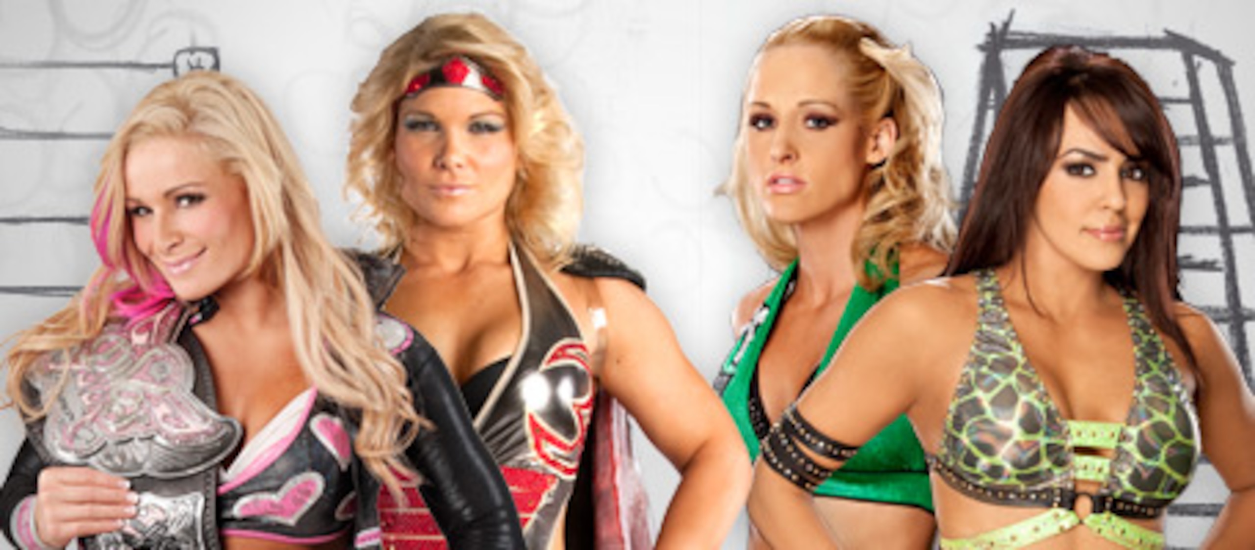 Diva table match at TLC, photo copyright to WWE.com